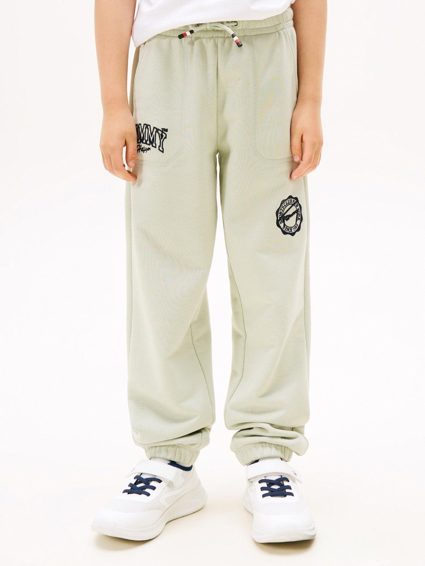 undefined Boys Varsity Graphic Sweatpants - Light Khaki