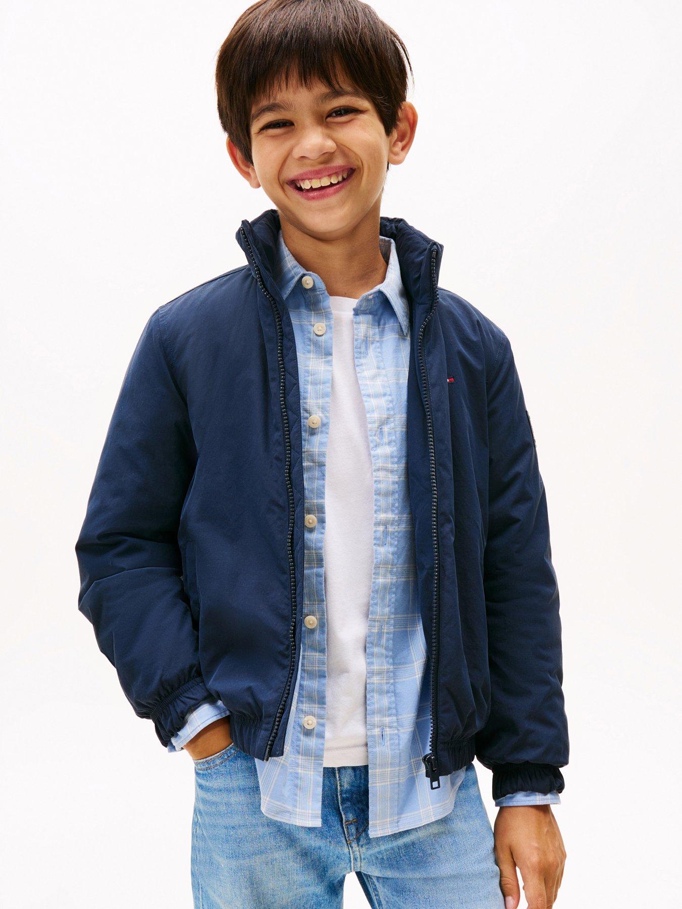 Tommy Hilfiger Boys Essential Padded Jacket - Navy
