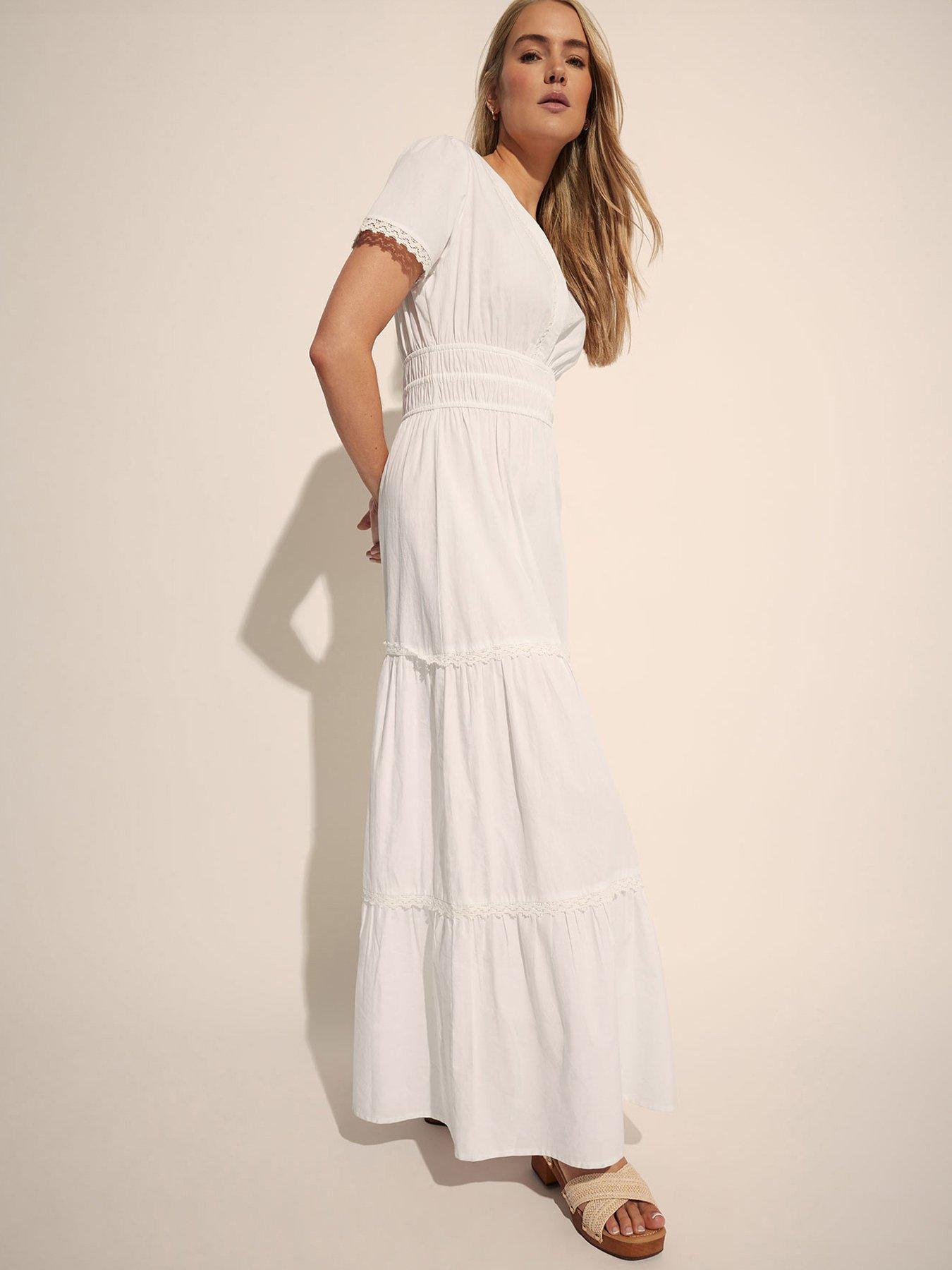  image of long-tall-sally-tall-lace-insert-tiered-dress