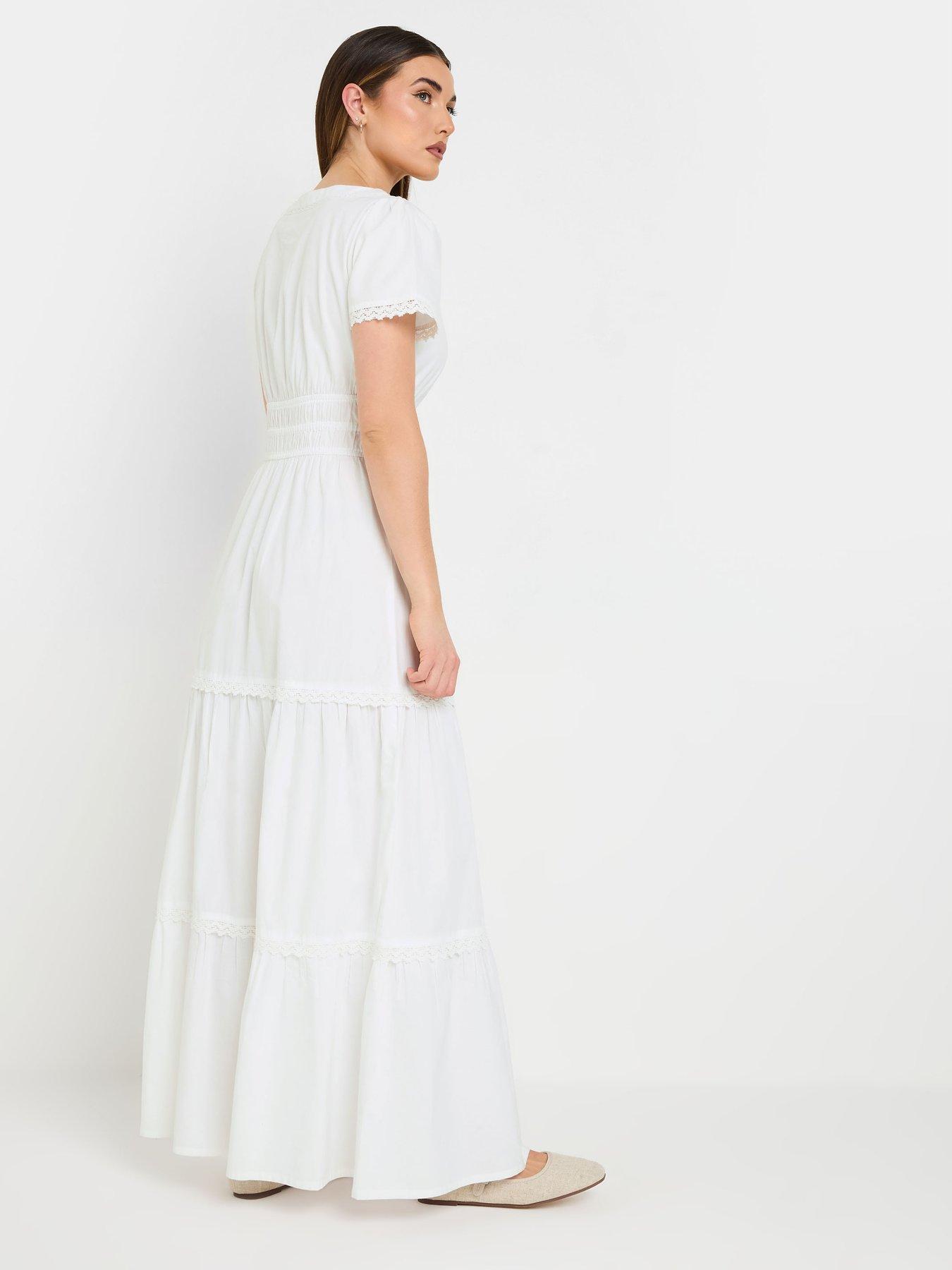  image of long-tall-sally-tall-lace-insert-tiered-dress