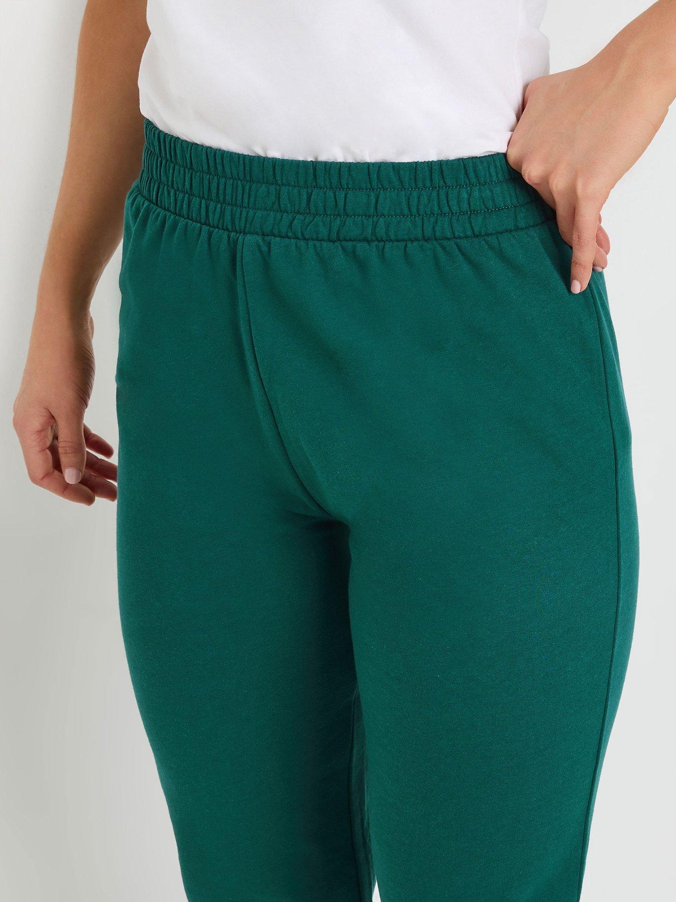 Image 4 of 4 of Long Tall Sally Straight Leg Joggers 34" - Green