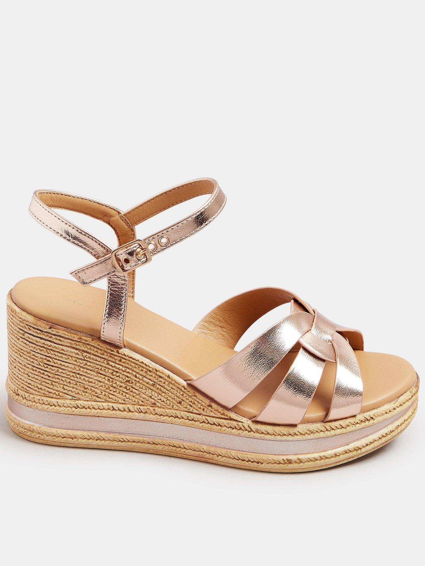 Yours Extra Wide Fit Wedge Sandal Littlewoods