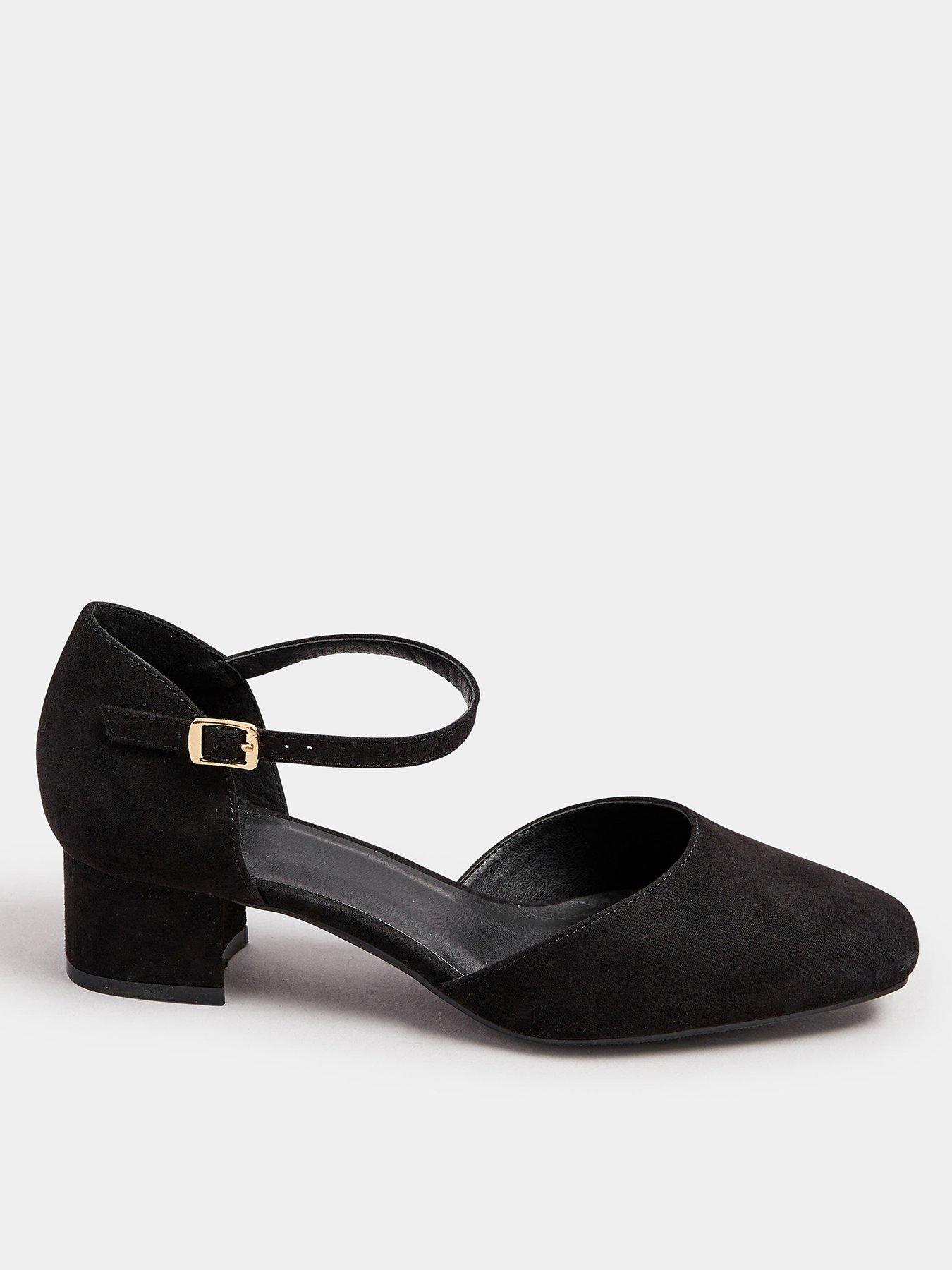 undefined Extra Wide Fit 2-Part Mary-Janes - Black