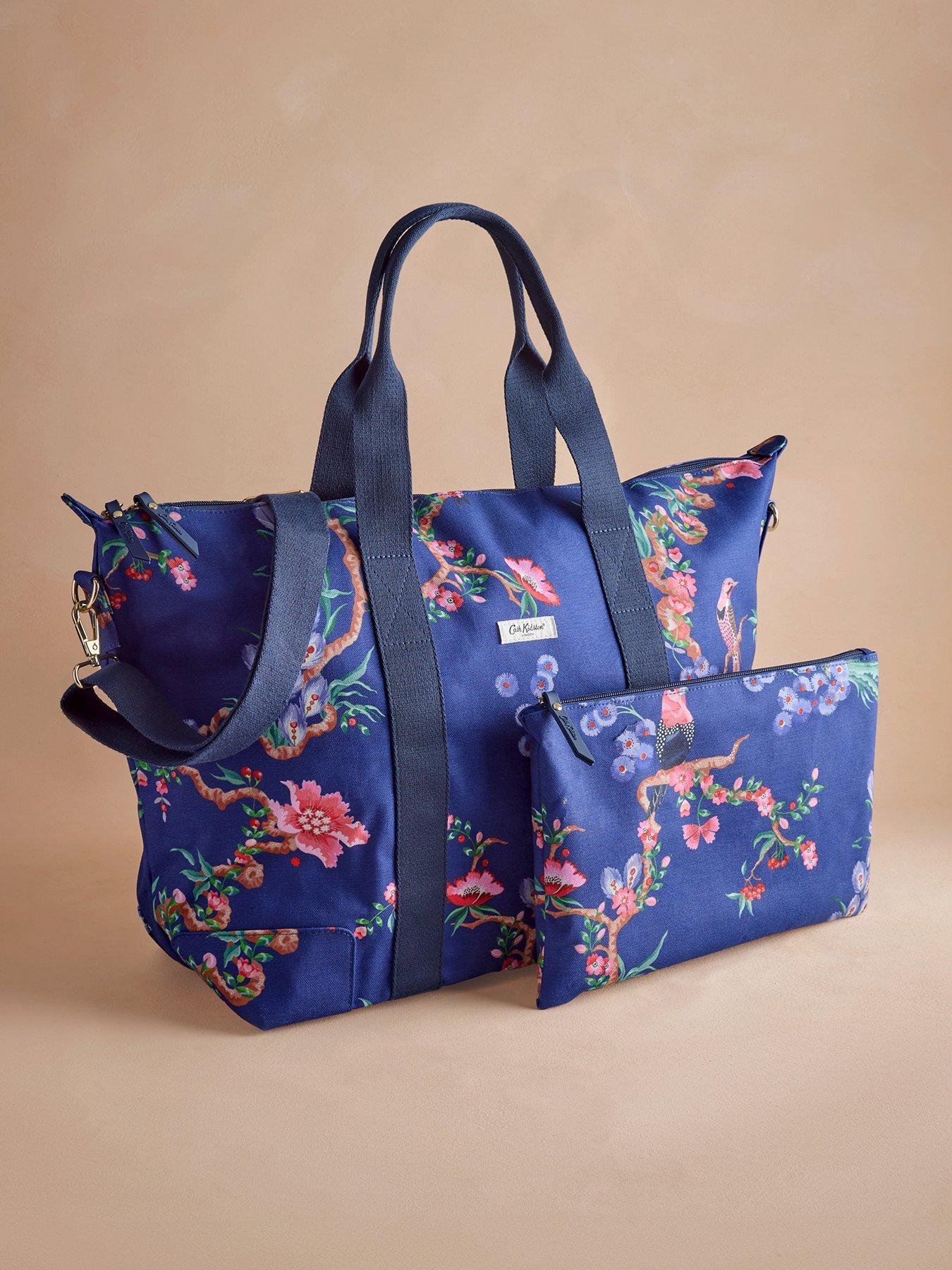 cath-kidston-navy-birds-overnight-bag