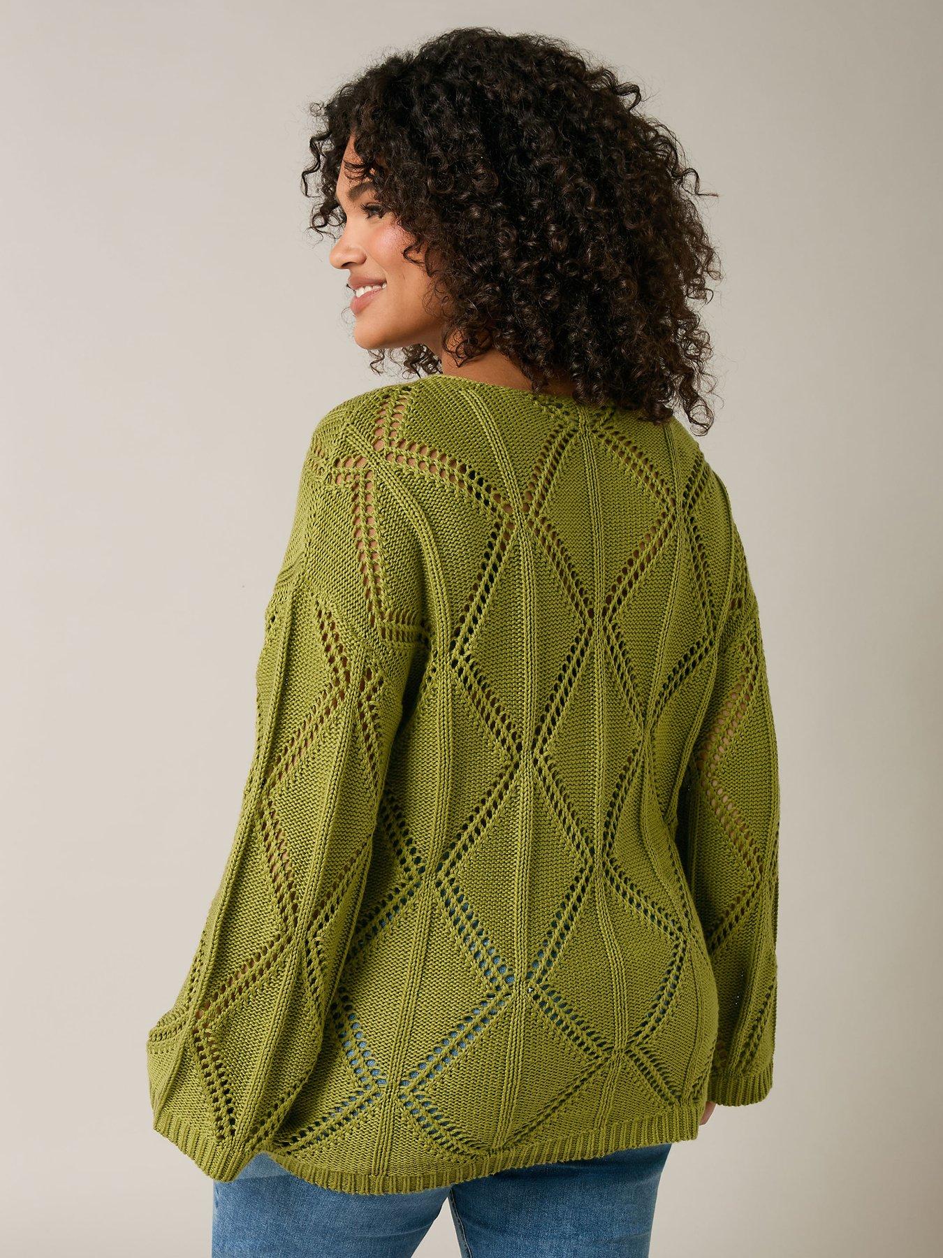  image of evans-pointelle-jumper
