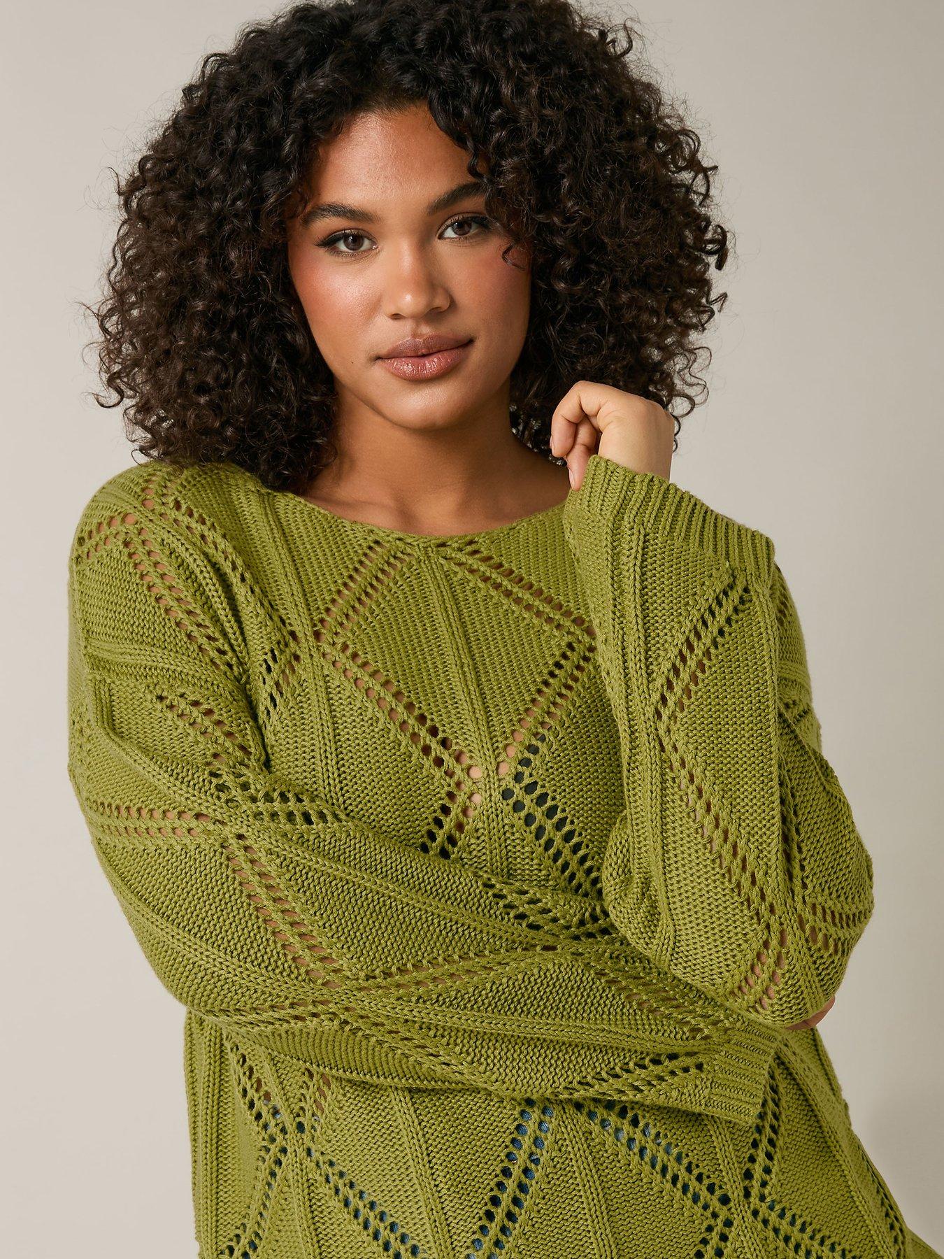  image of evans-pointelle-jumper