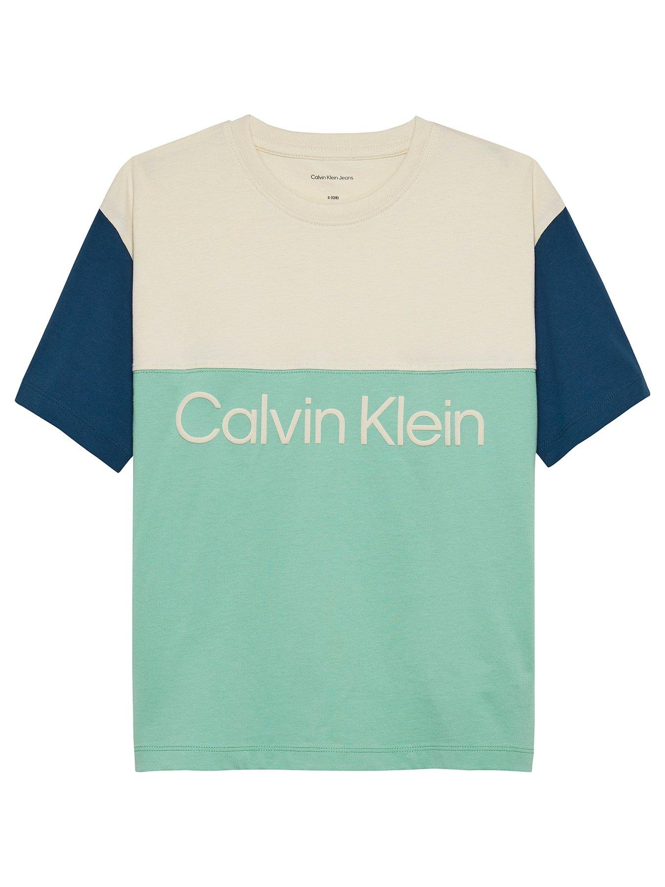 undefined Boys Colour Block Short Sleeve T-Shirt - Multi