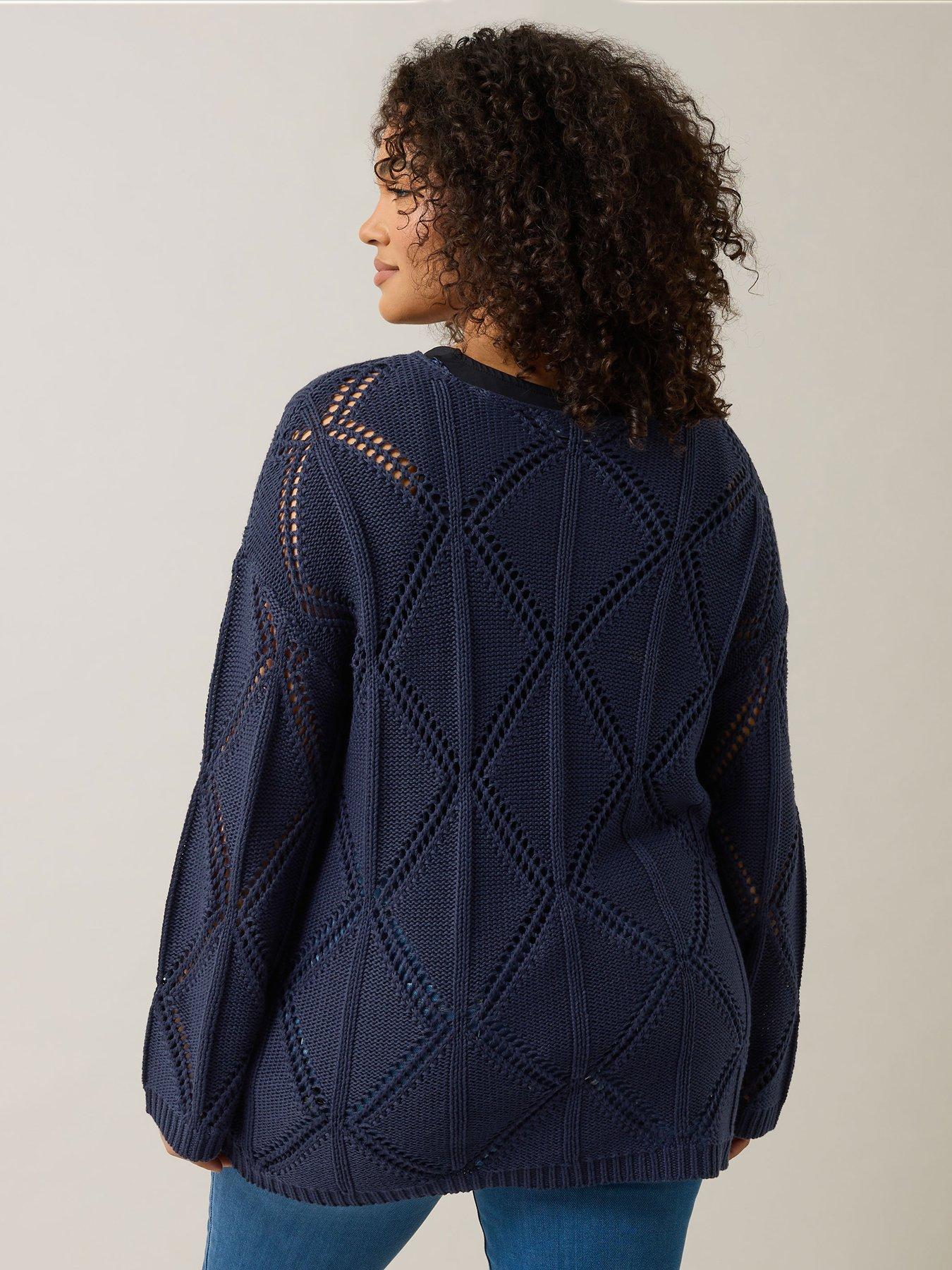  image of evans-pointelle-jumper