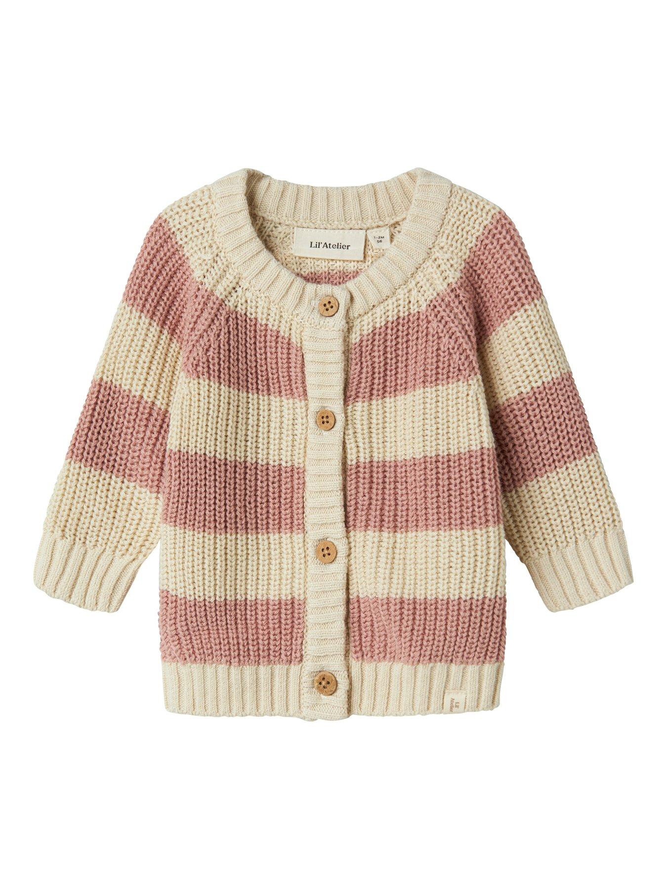lil-atelier-baby-girls-chunky-knitted-striped-cardigan-pink