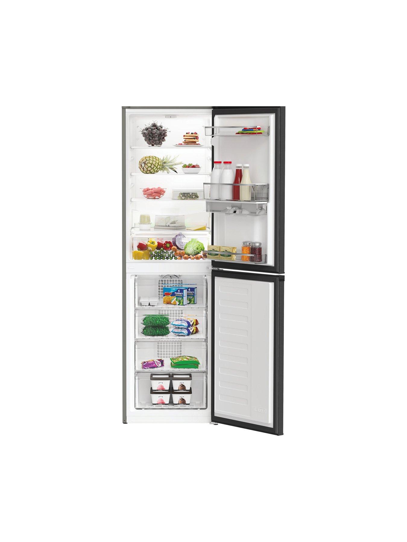 stillFront image of hotpoint-hpkh1261wxbr4uk-fridge-freezer-black