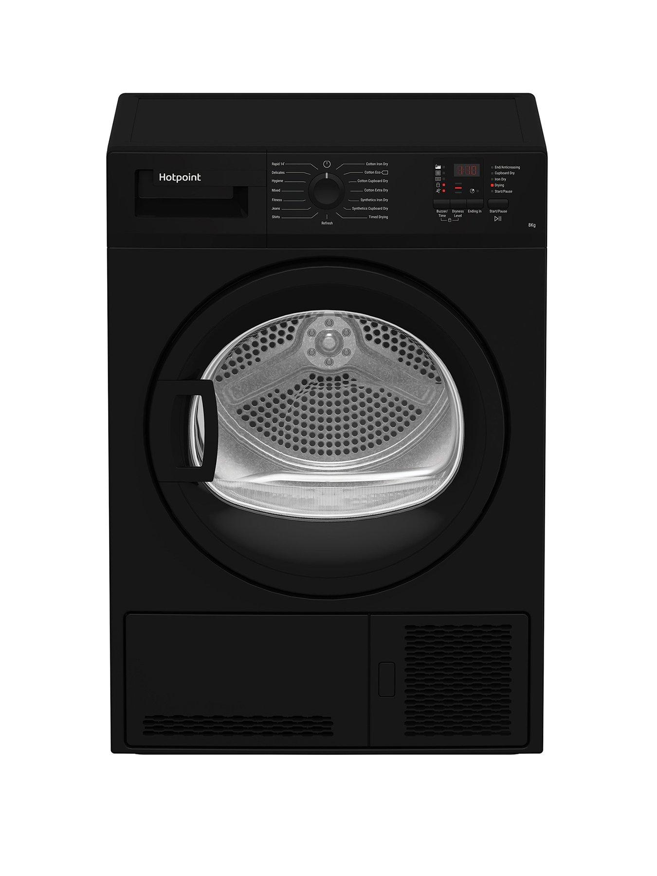 Image 1 of 5 of Hotpoint CHDC82BBGDUK 8kg Condenser Dryer - Black