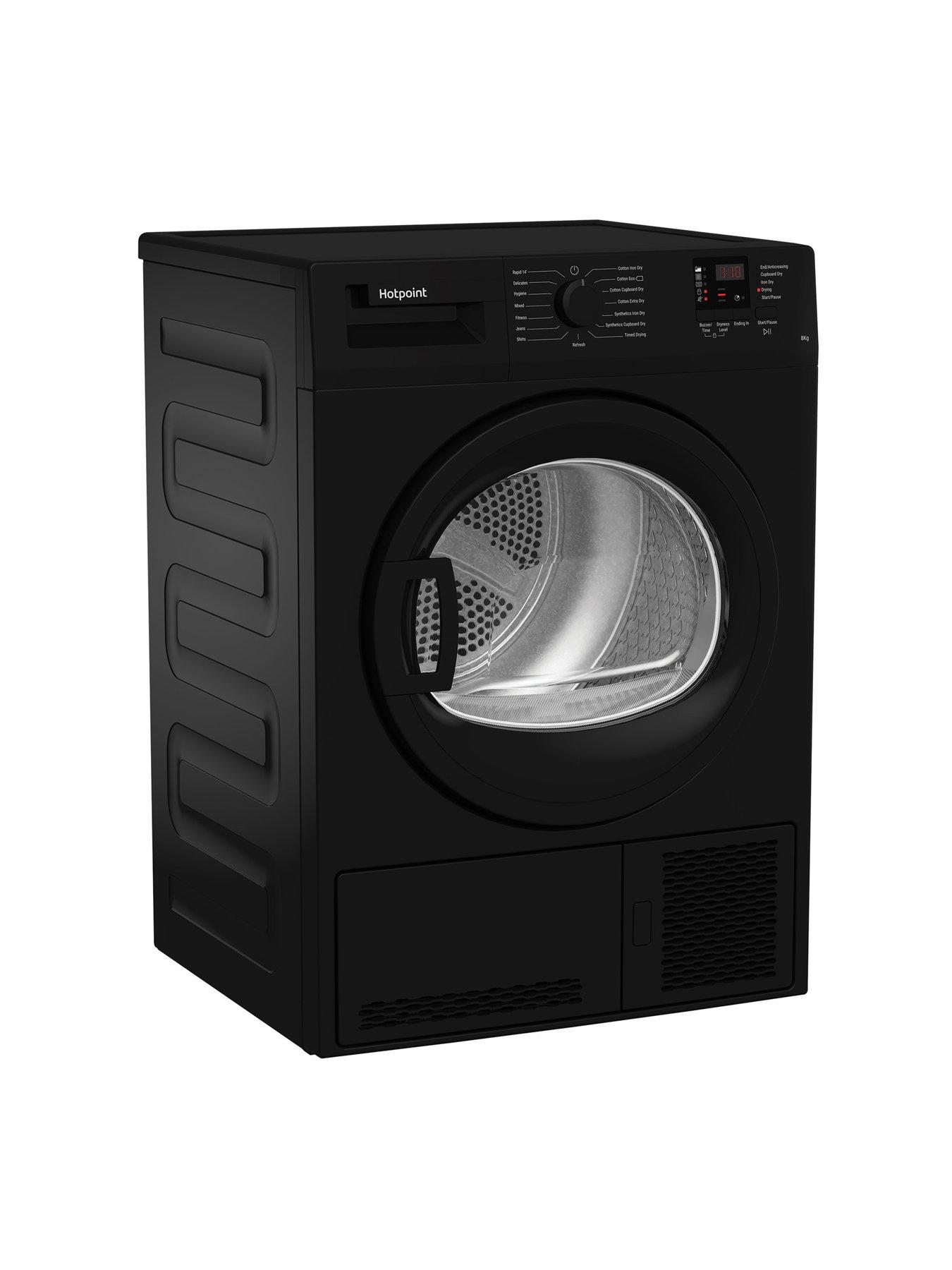 Image 3 of 5 of Hotpoint CHDC82BBGDUK 8kg Condenser Dryer - Black