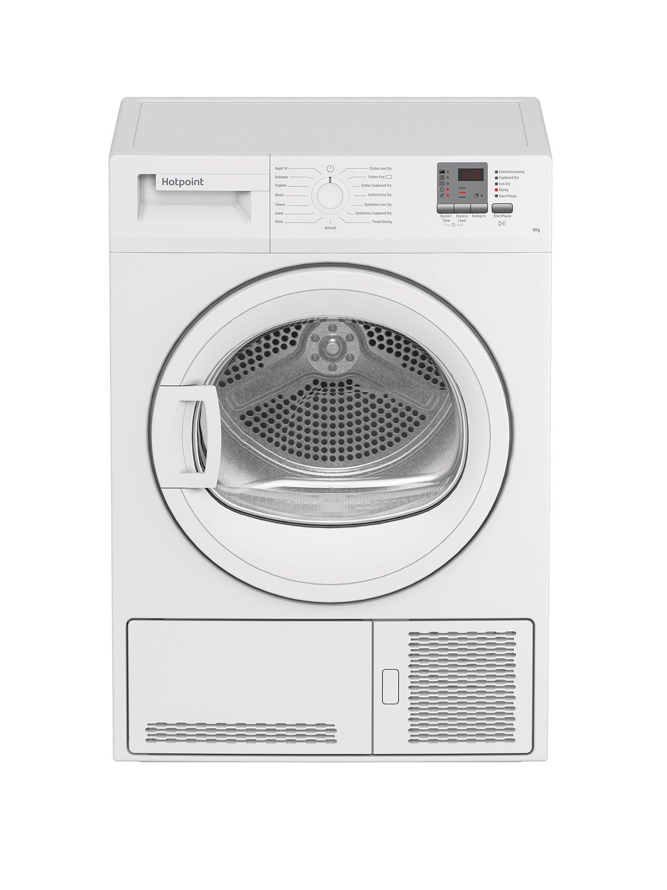 hotpoint-chdc92wwgduk-9kg-condenser-dryer-white