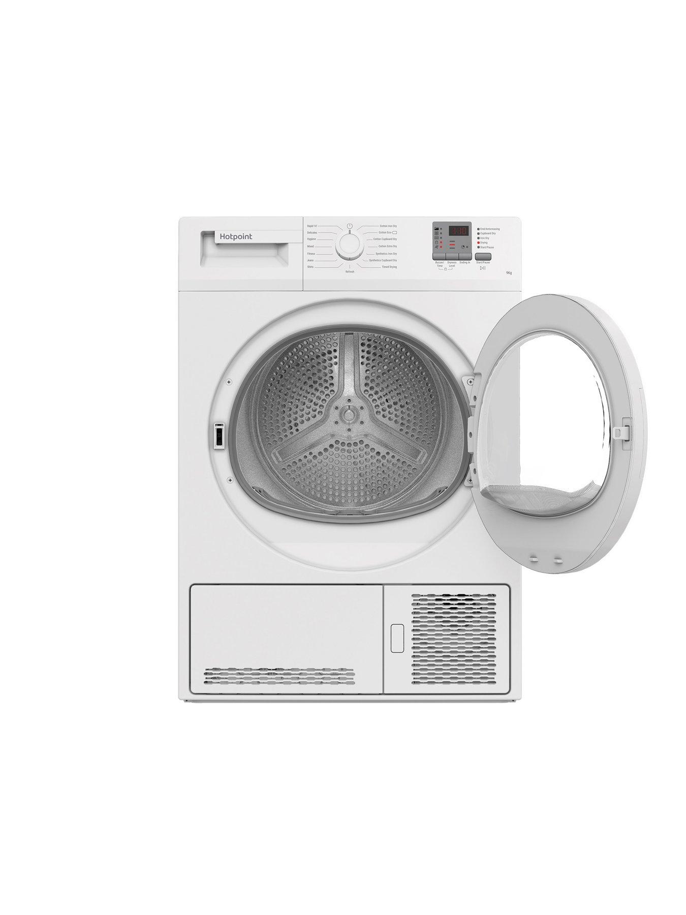  image of hotpoint-chdc92wwgduk-9kg-condenser-dryer-white