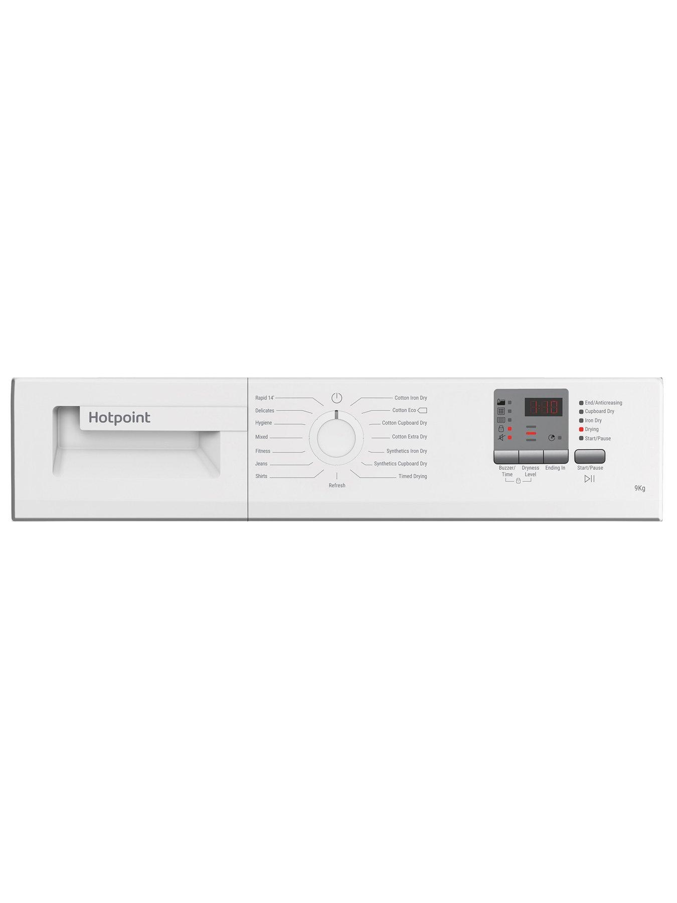  image of hotpoint-chdc92wwgduk-9kg-condenser-dryer-white
