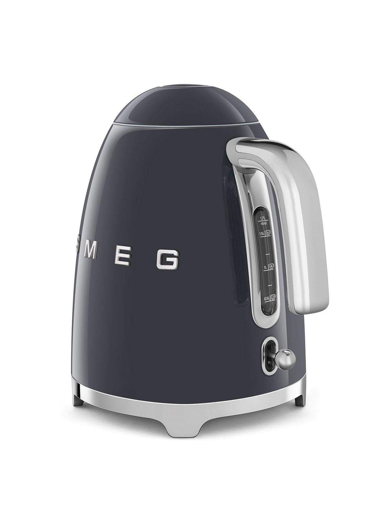  image of smeg-eejb156-50s-retro-style-kettle-and-2-slice-toaster-grey