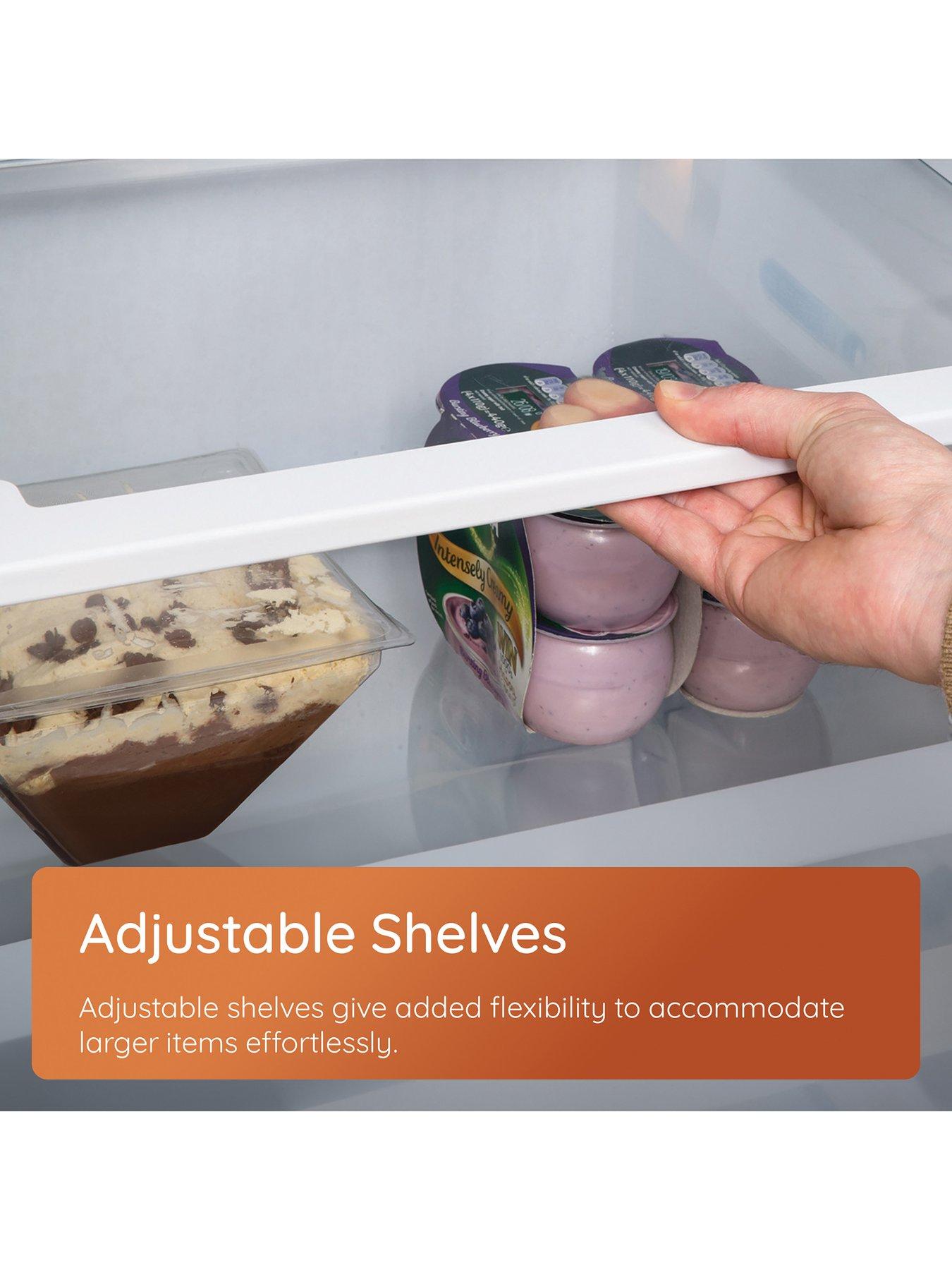  image of hotpoint-h55r1112xuk-freestanding-undercounter-fridge-stainless-steel