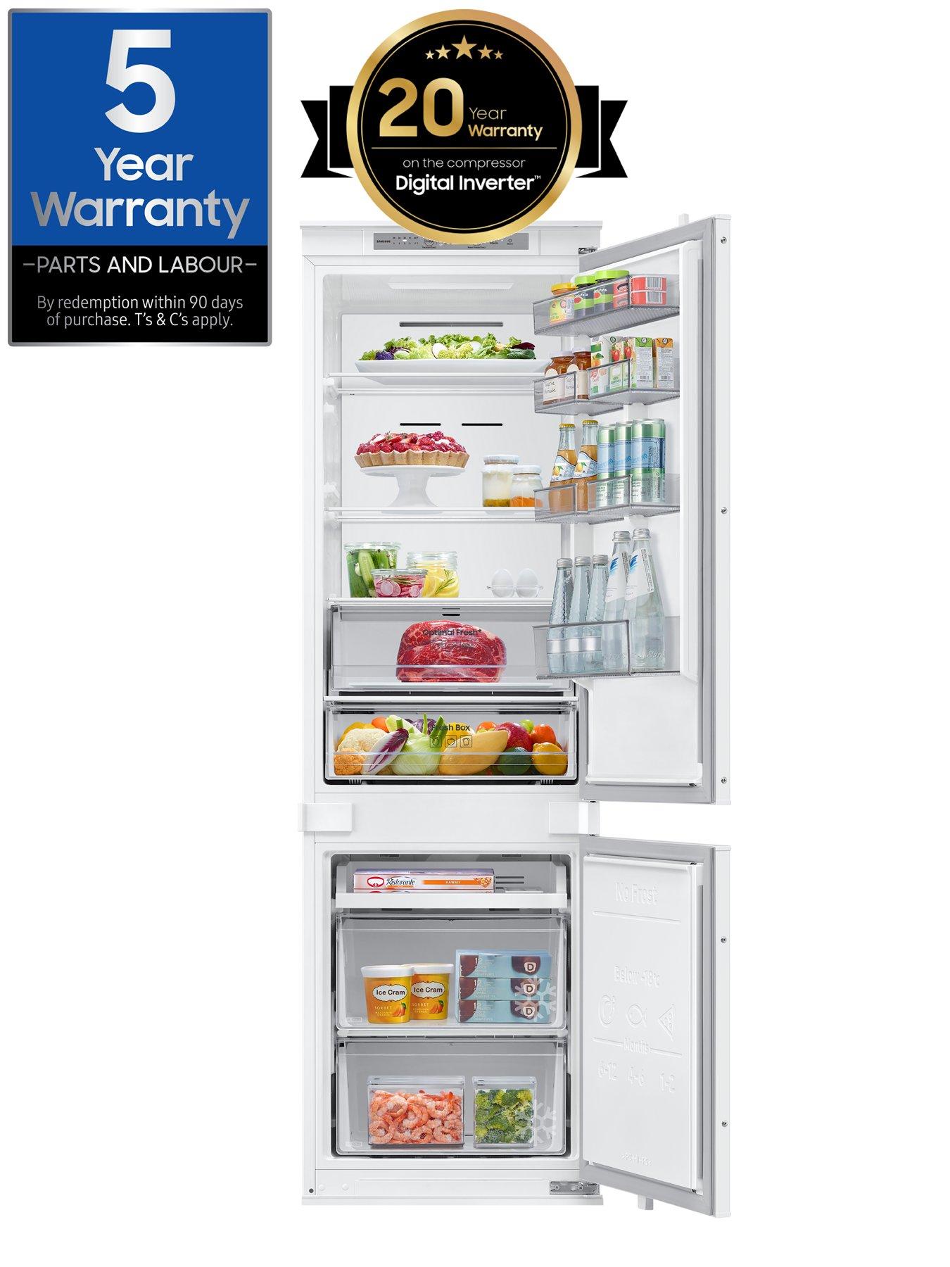  image of samsung-series-6nbspbrb70f26des0eu-integrated-7030-frost-free-fridge-freezer-with-spacemaxtrade-technology-white