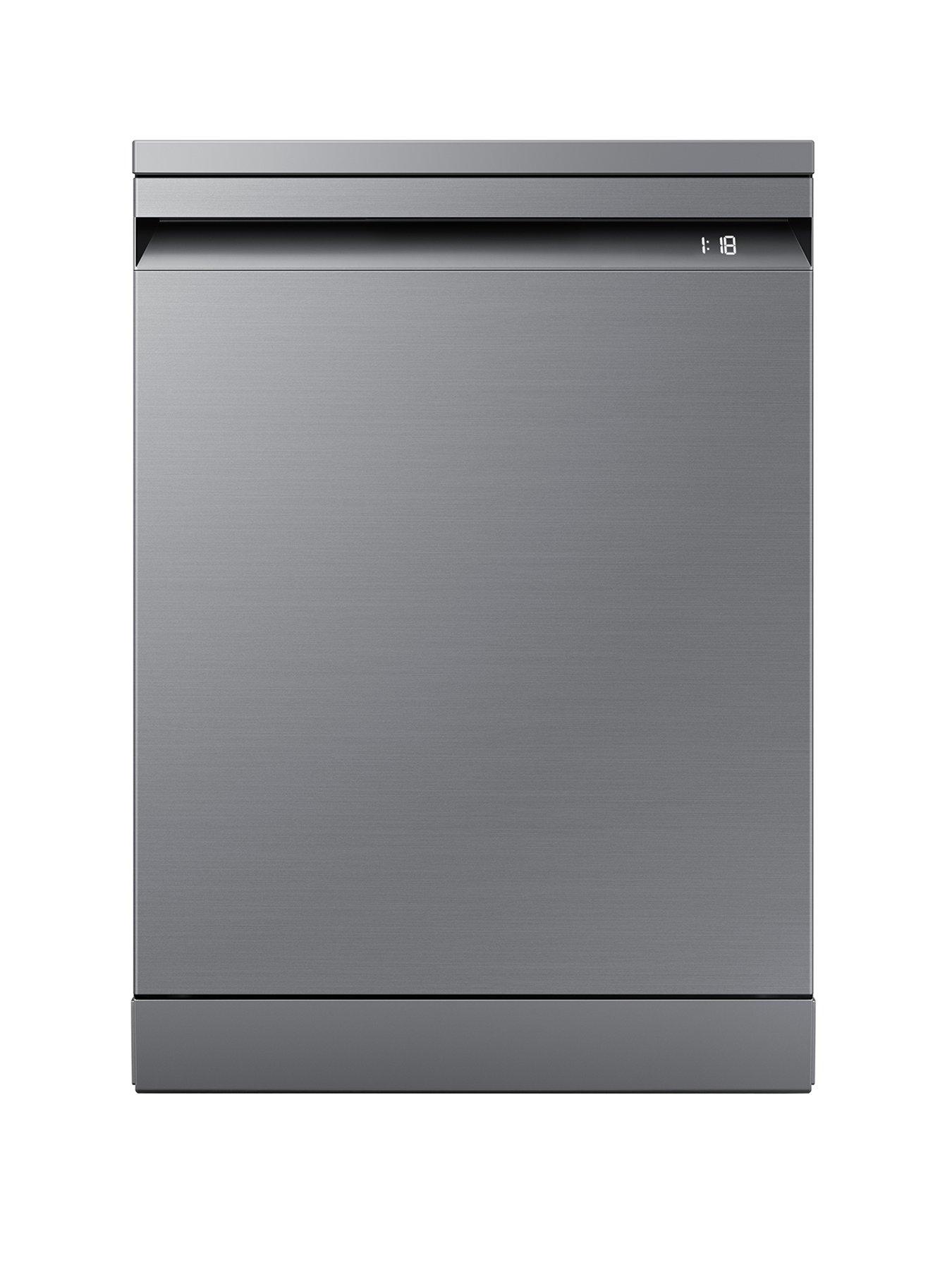 samsung-series-6-dw60dg760fslu4-freestanding-60cm-dishwasher-with-water-jet-clean-amp-smart-things-14-place-settings-dark-silver