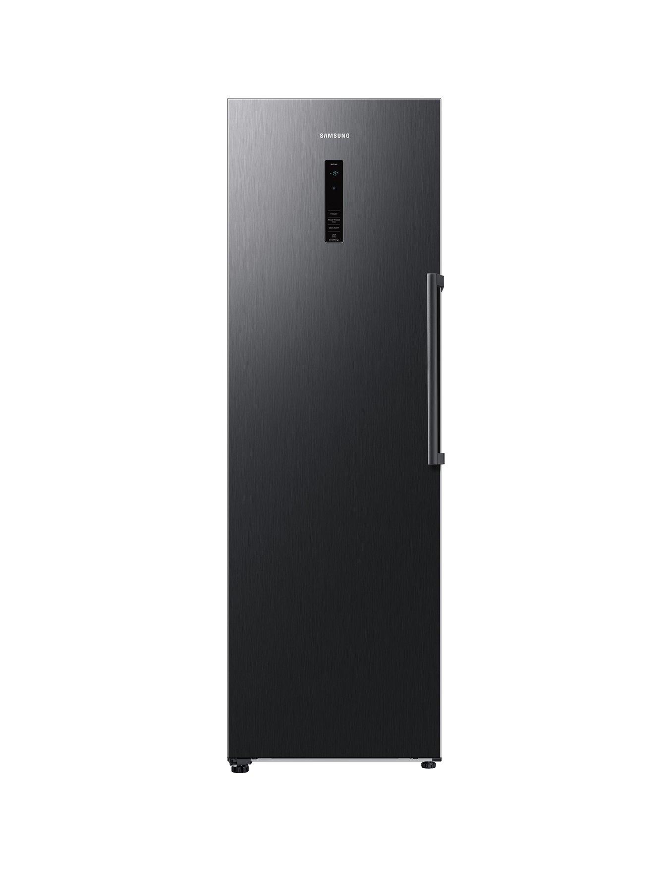 samsung-bespoke-rz32c7bdeb1eu-tall-freezer-with-spacemaxtrade-technologynbspnbsp--black-stainless