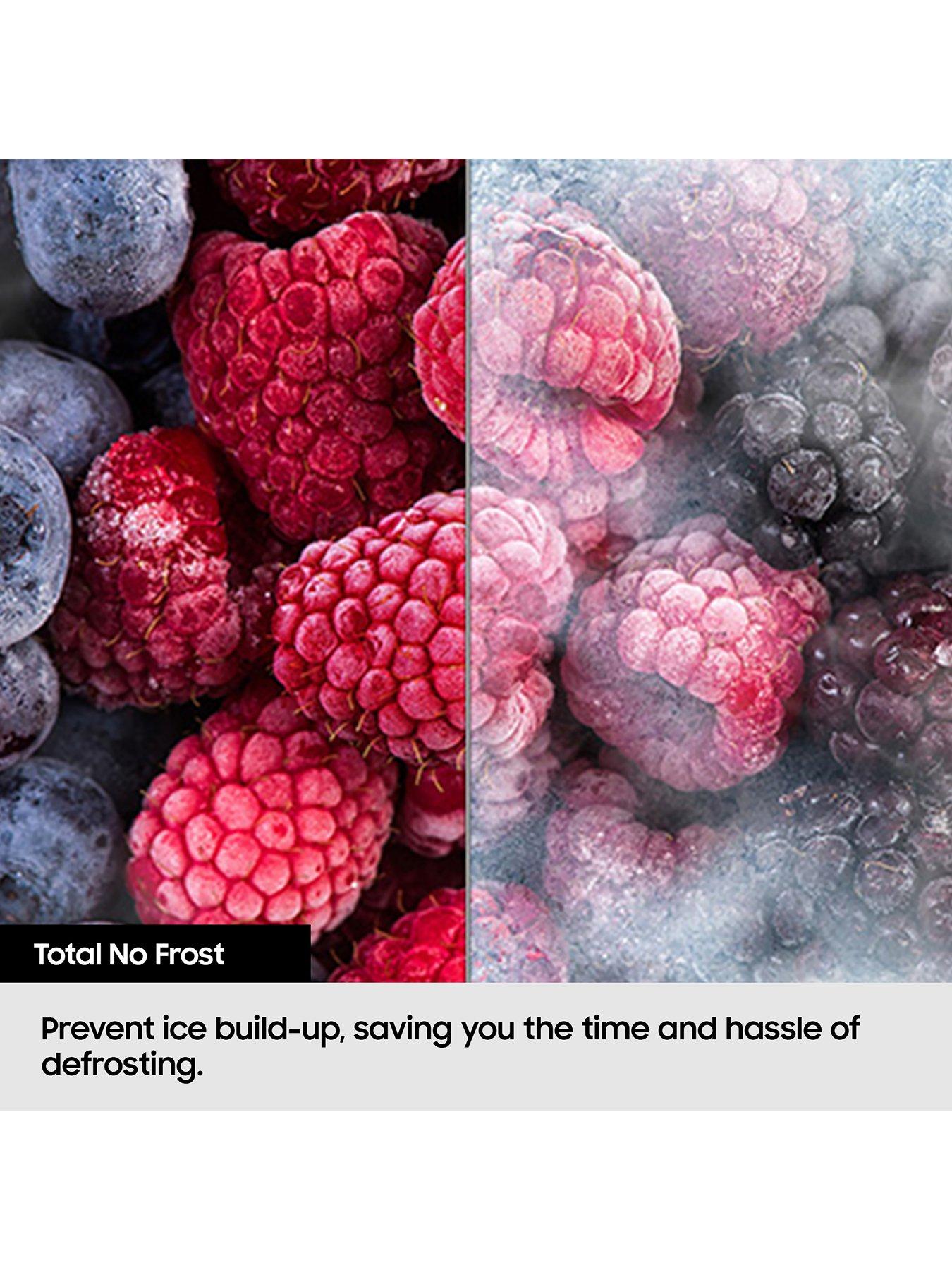  image of samsung-bespoke-rz32c7bdeb1eu-tall-freezer-with-spacemaxtrade-technologynbspnbsp--black-stainless