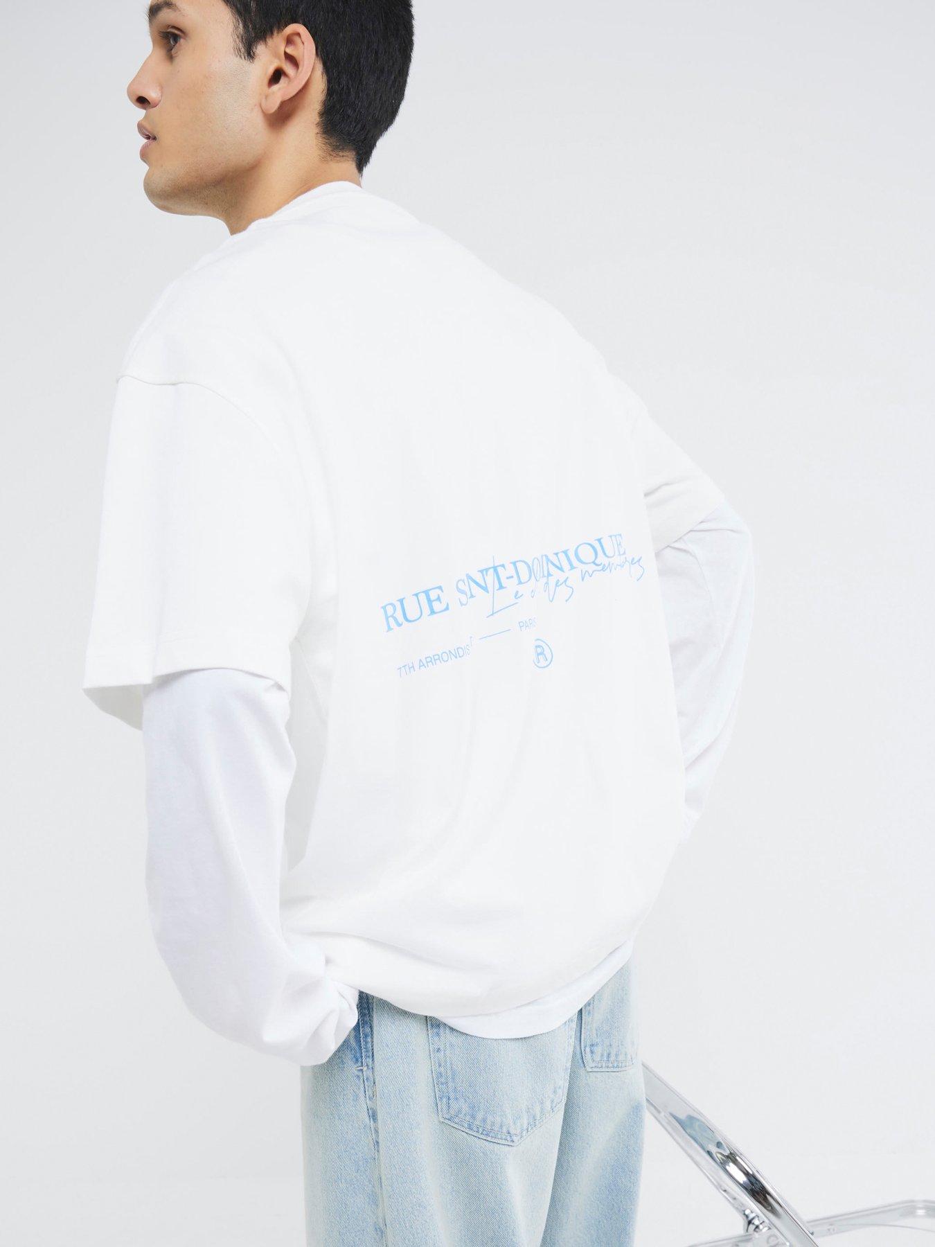 undefined Rue Saint Wordy T-Shirt - White