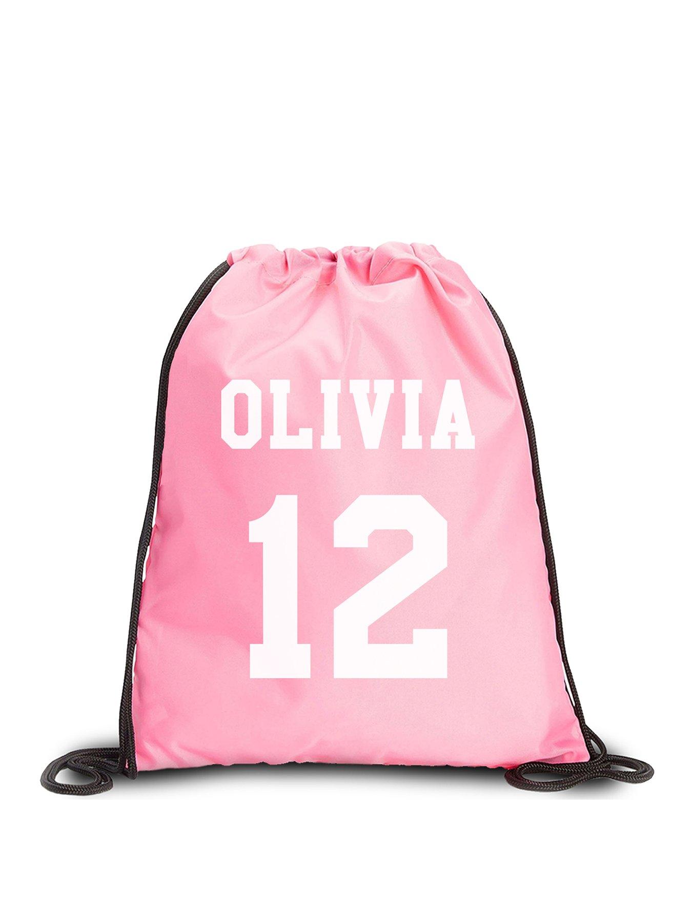 undefined Personalised 'Surname & Number' Sport Drawstring Bag