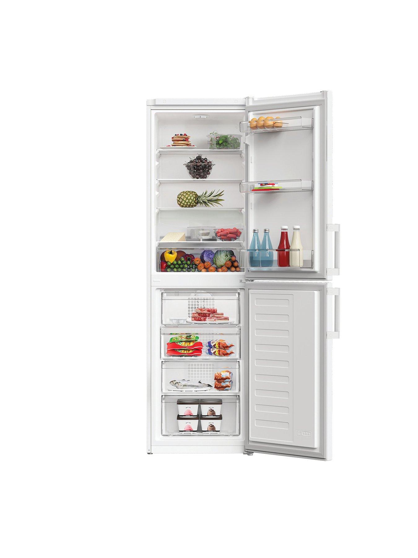  image of indesit-iknh1261w4uk-fridge-freezer-white