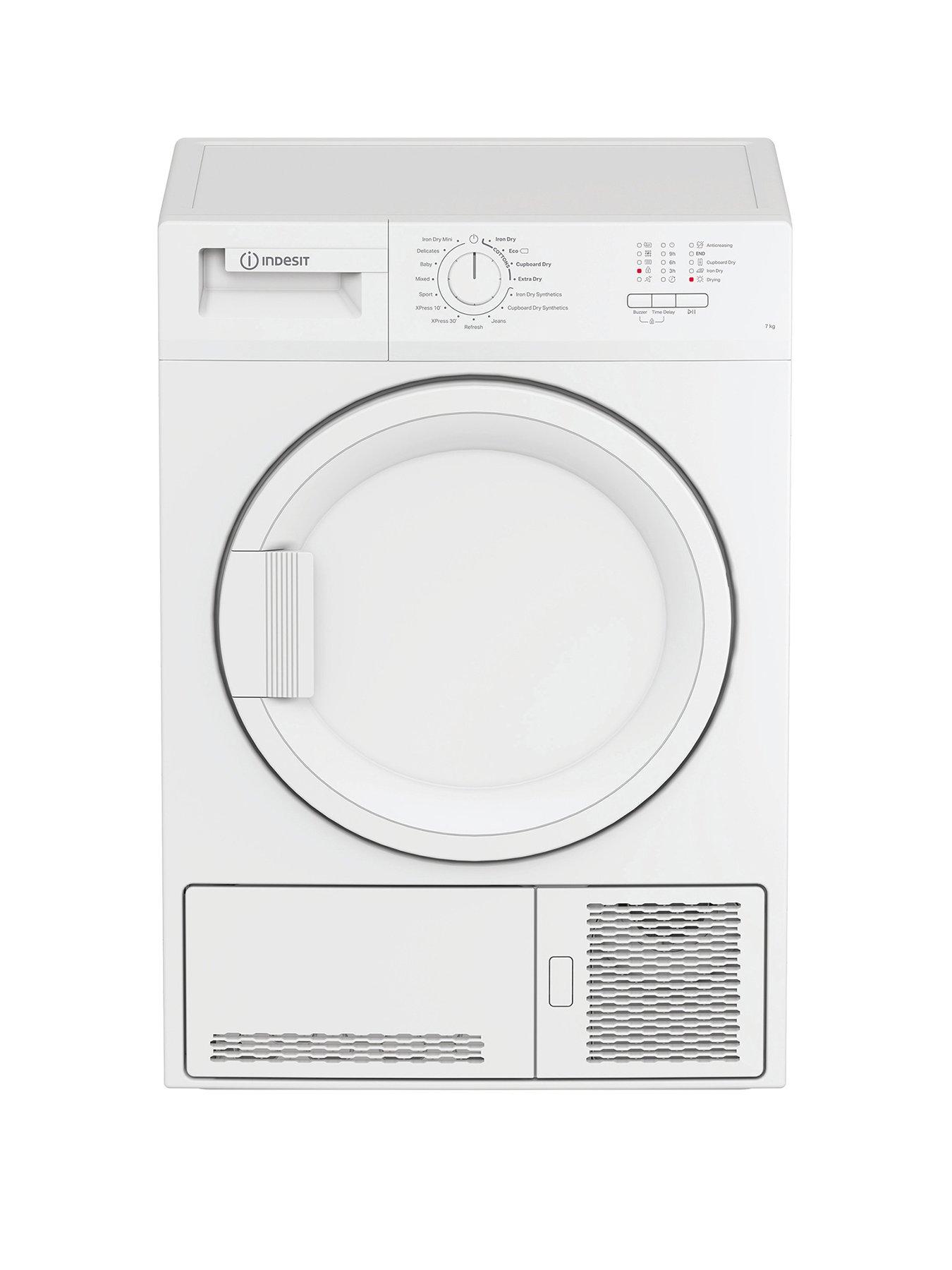 Indesit CYDC82WWGLUK 8kg Condenser Dryer - White