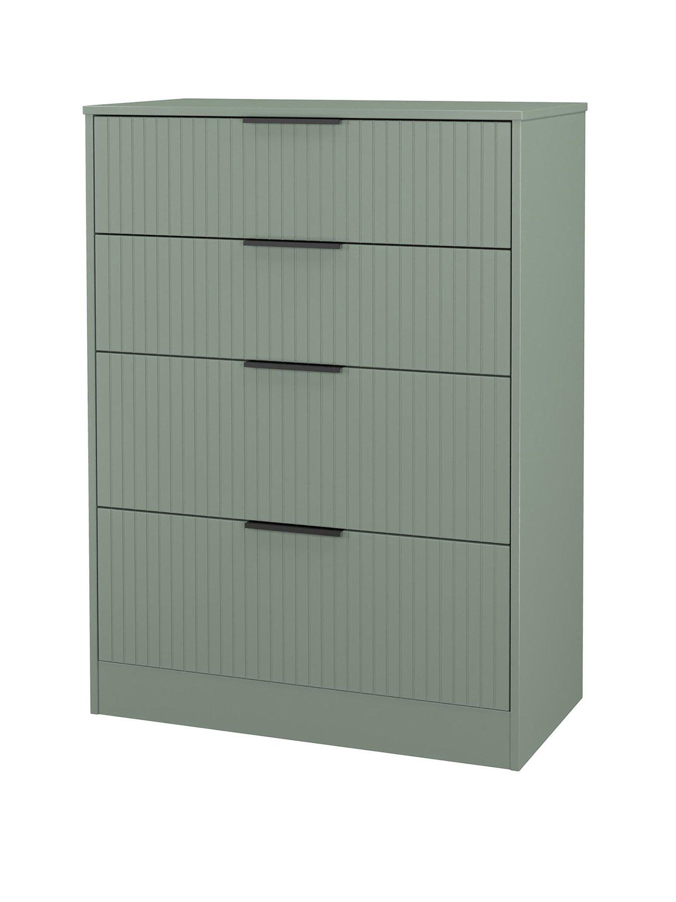 back image of swift-nevada-ready-assemblednbsp4-drawer-graduatednbspchest-green