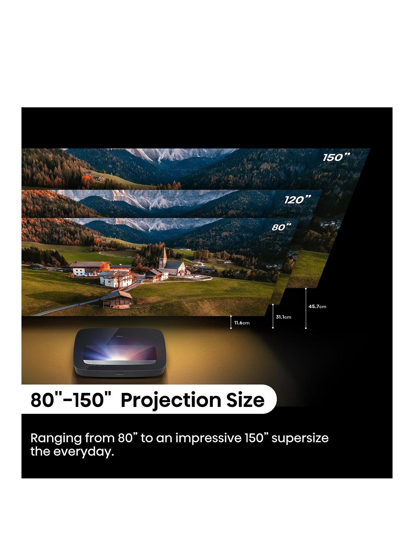  image of hisense-laser-cinema-pl2-ultra-short-throw-smart-projector