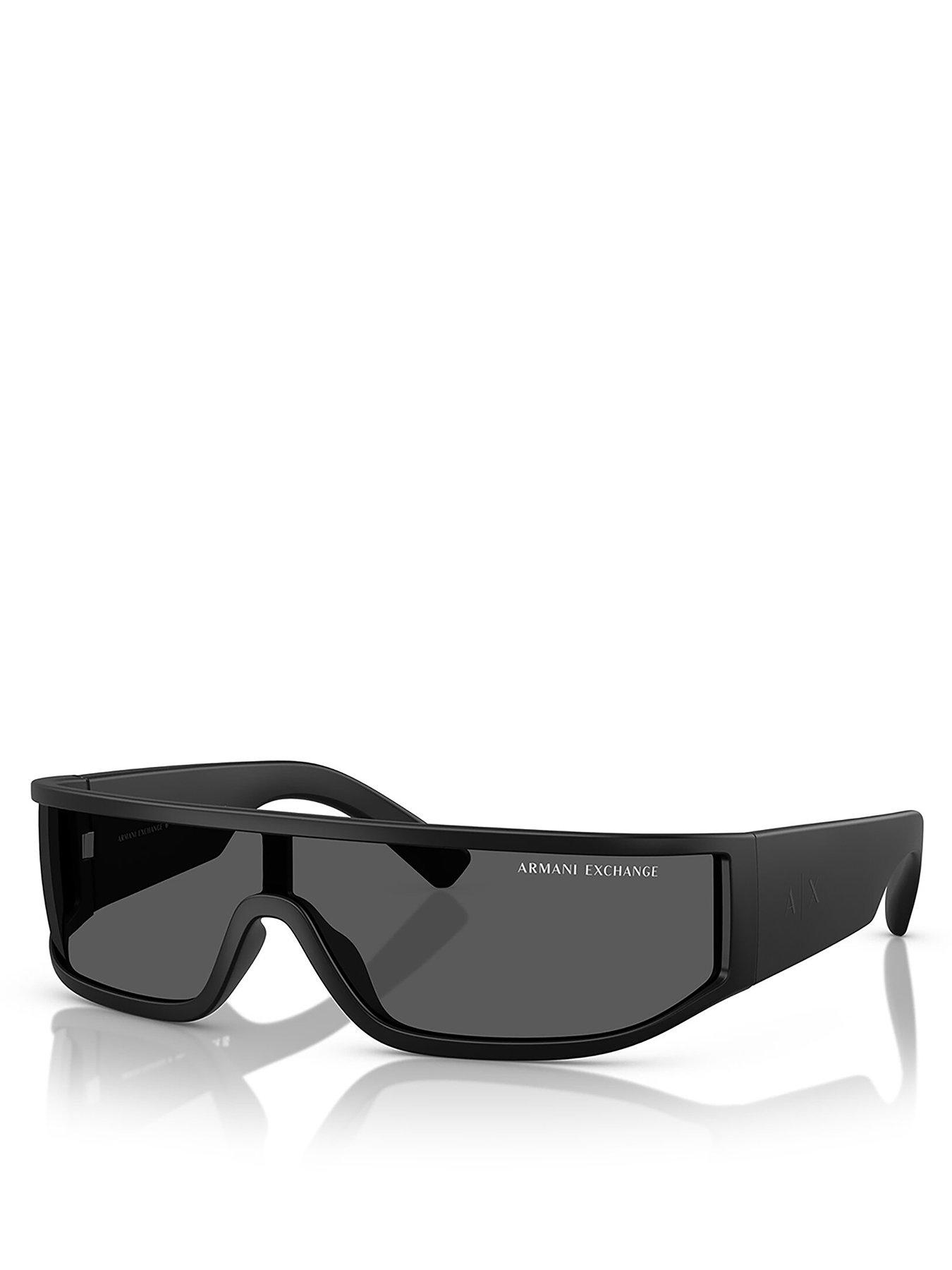 undefined 0Ax4153Su Irregular Sunglasses- Black