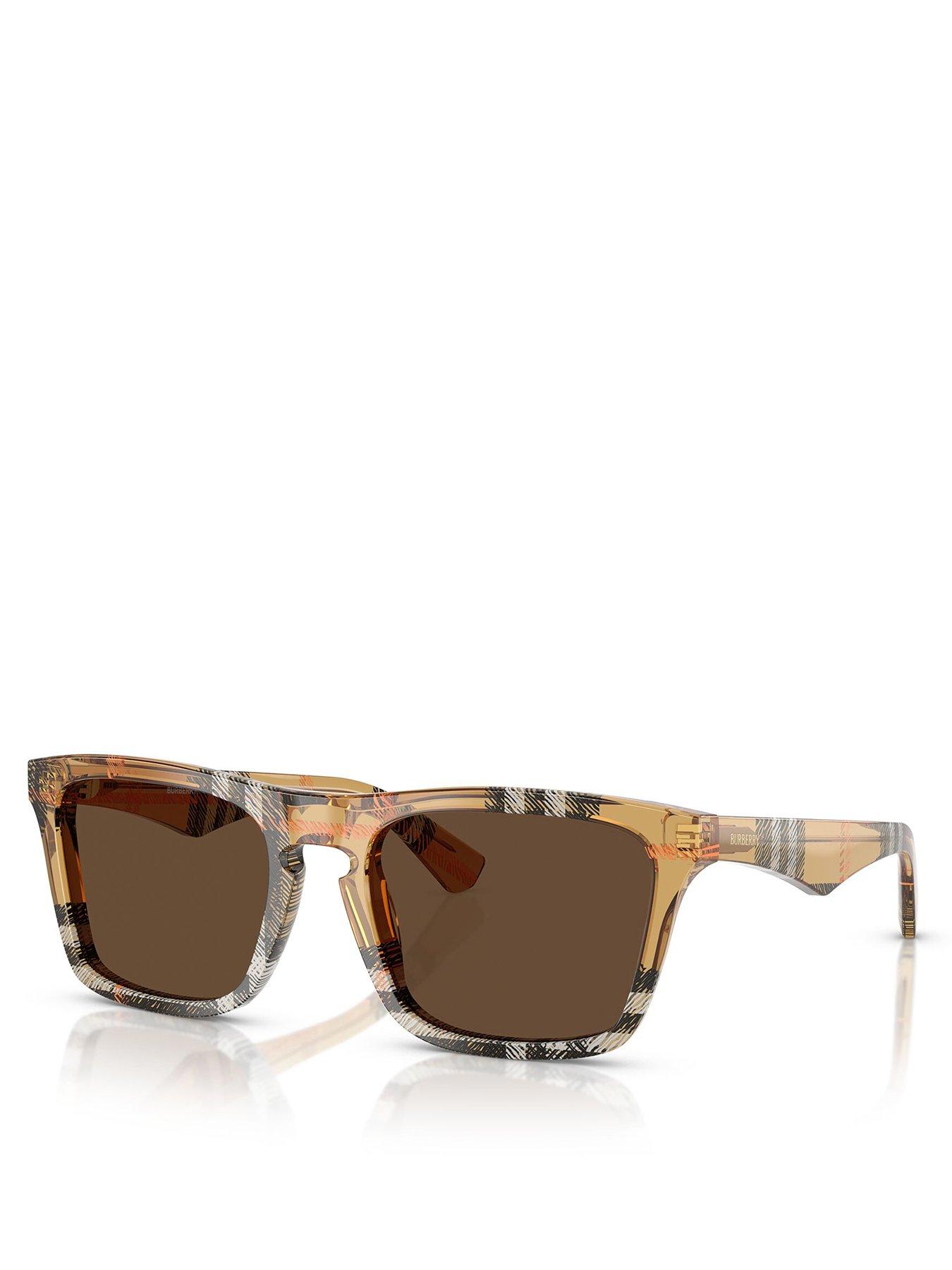 undefined 0BE4434 Square Sunglasses - Tan