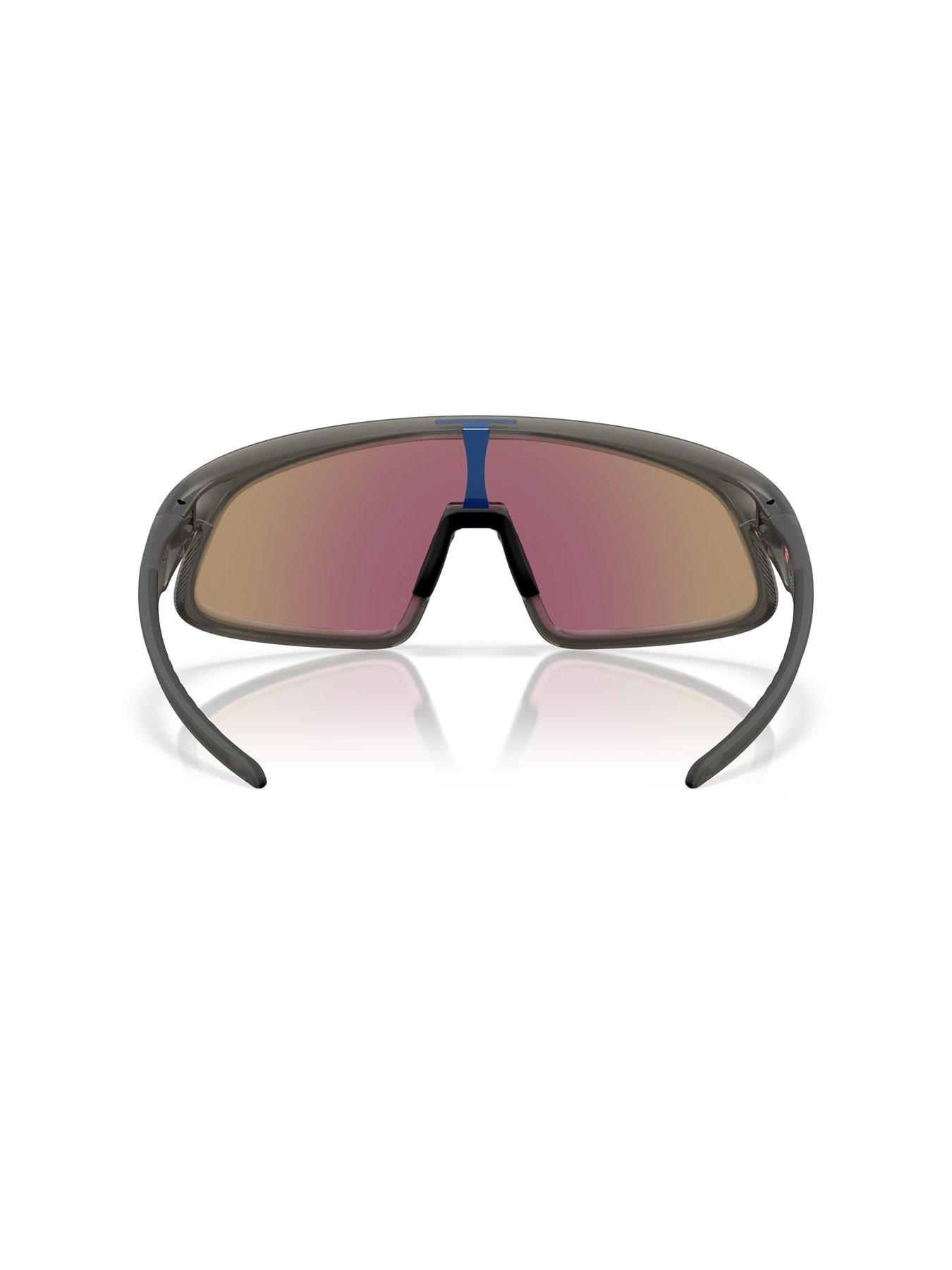  image of oakley-sunglasses-rslv-rectangle-sunglasses-grey
