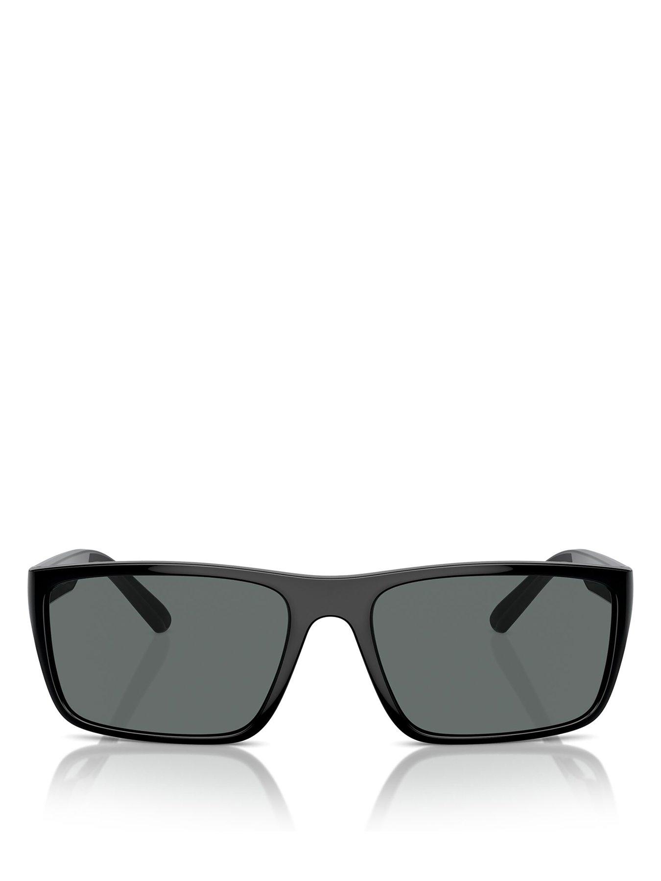 Image 3 of 4 of Ferrari Scuderia 0Fz6003U Rectangle Sunglasses- Black
