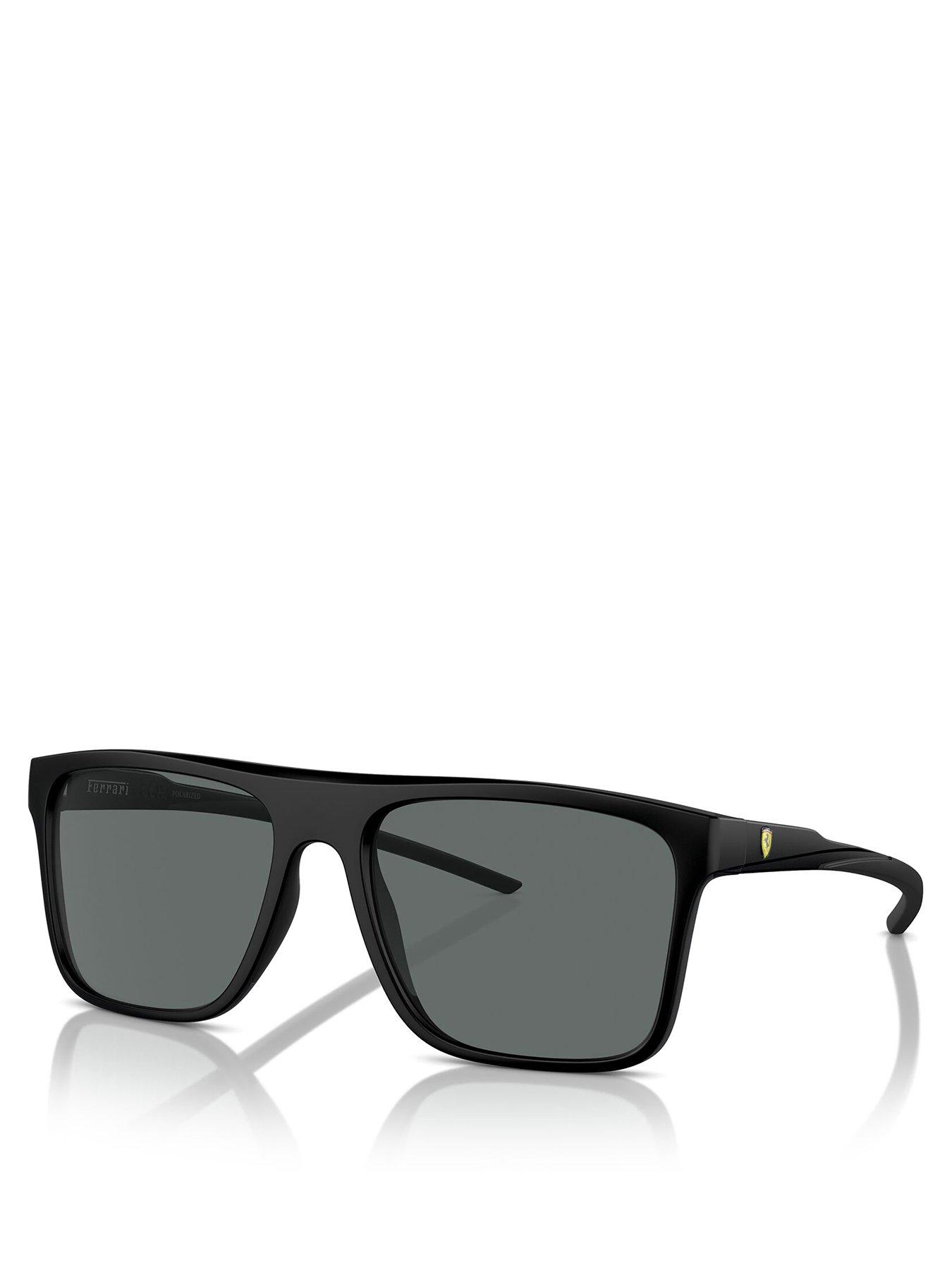 Ferrari Scuderia 0Fz6006 Square Sunglasses- Black