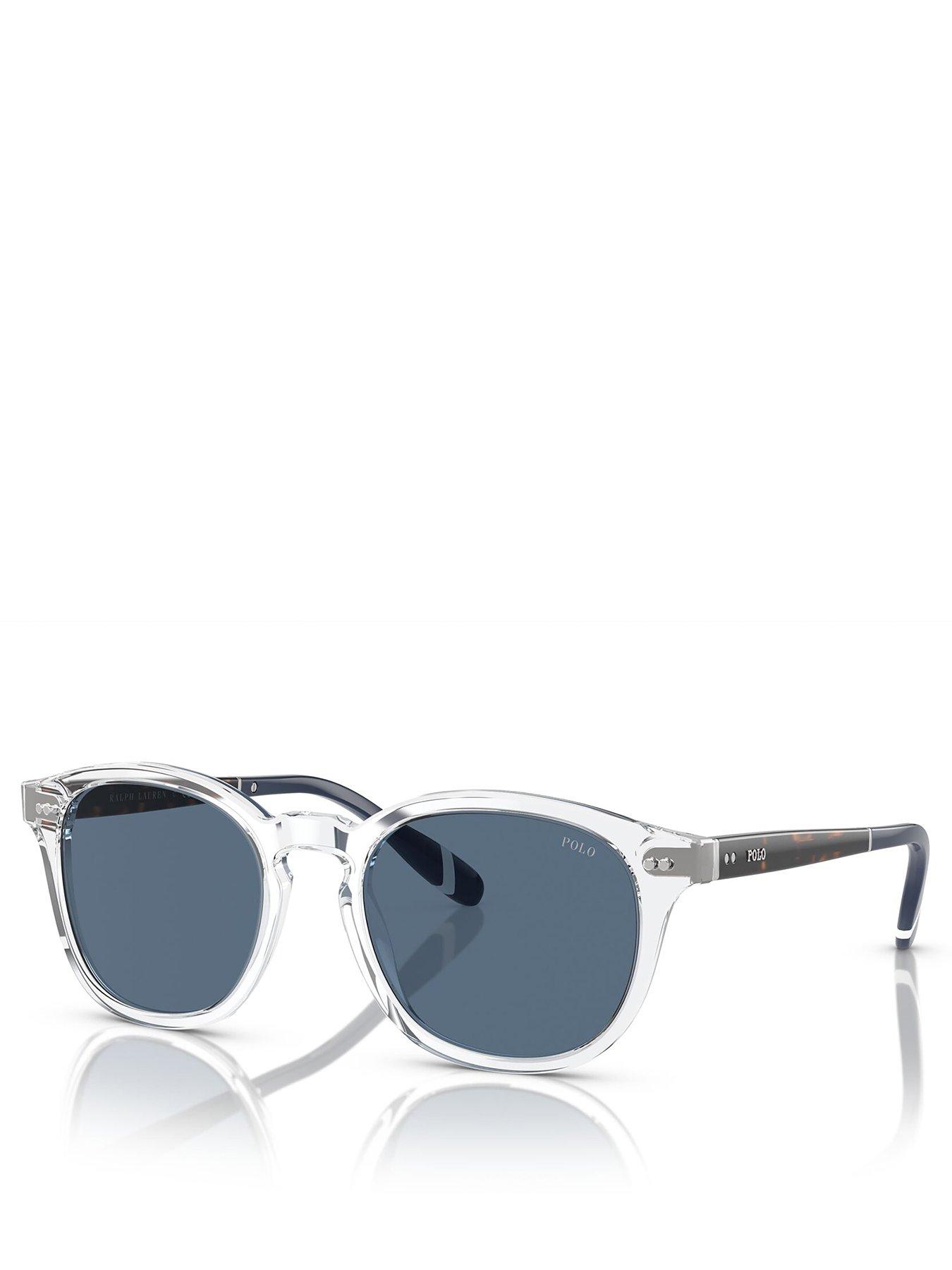 Image 1 of 4 of Polo Ralph Lauren 0Ph4206 Phantos Sunglasses- Clear