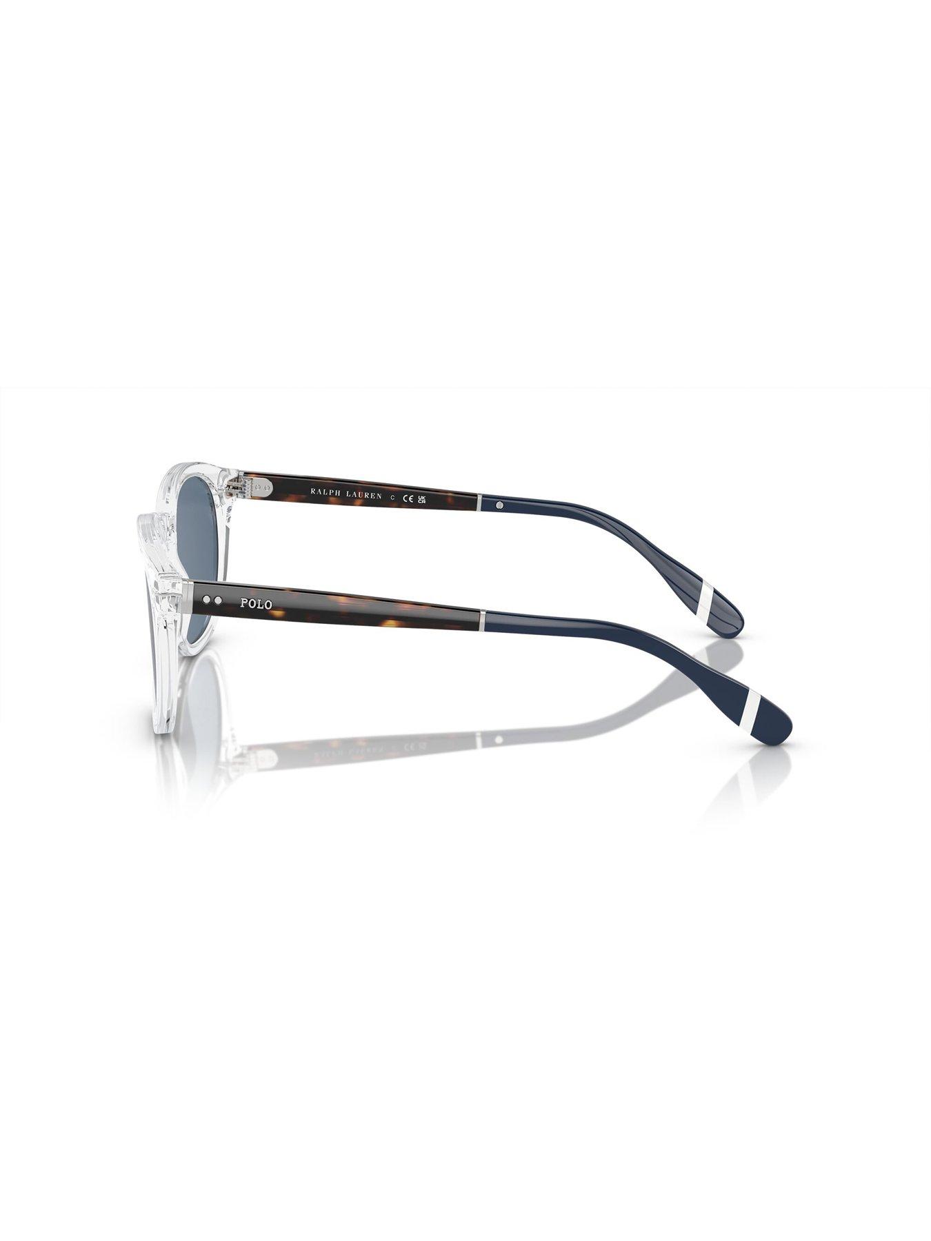 Image 2 of 4 of Polo Ralph Lauren 0Ph4206 Phantos Sunglasses- Clear