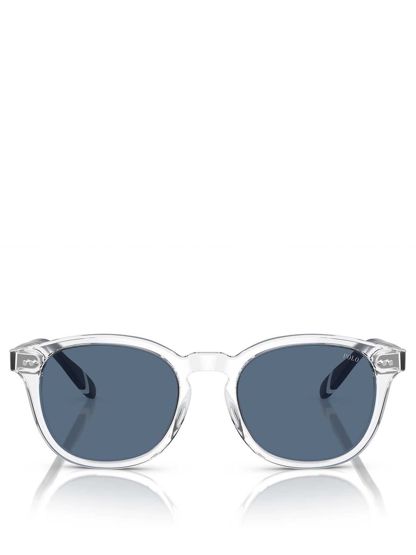 Image 3 of 4 of Polo Ralph Lauren 0Ph4206 Phantos Sunglasses- Clear