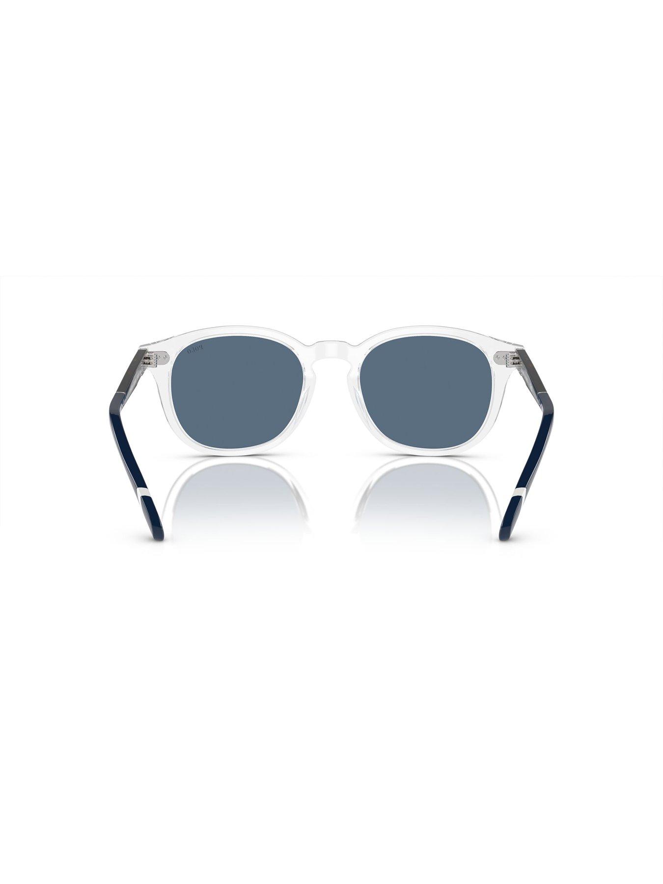 Image 4 of 4 of Polo Ralph Lauren 0Ph4206 Phantos Sunglasses- Clear