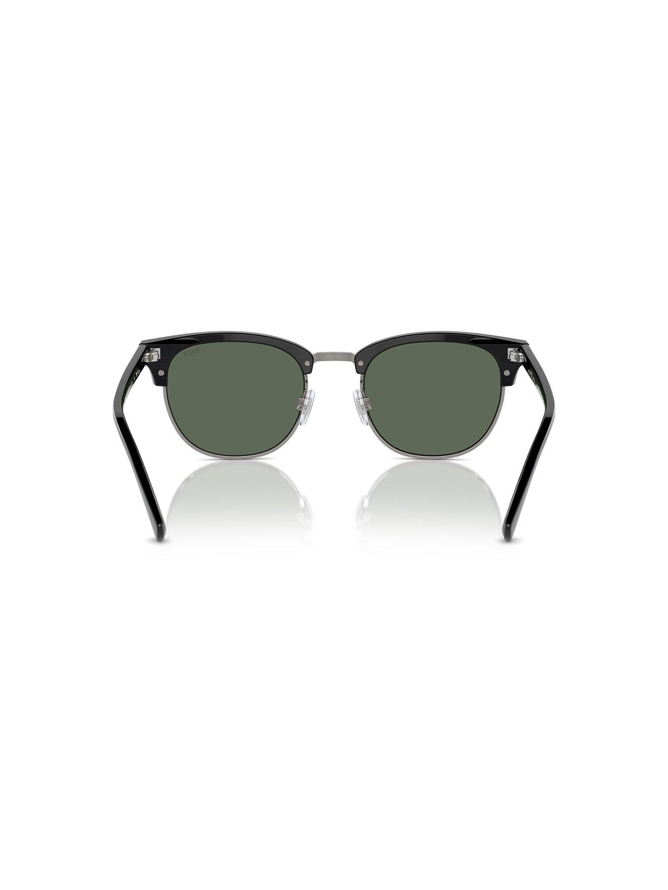 Image 4 of 4 of Polo Ralph Lauren 0Ph4217 Round Sunglasses- Black