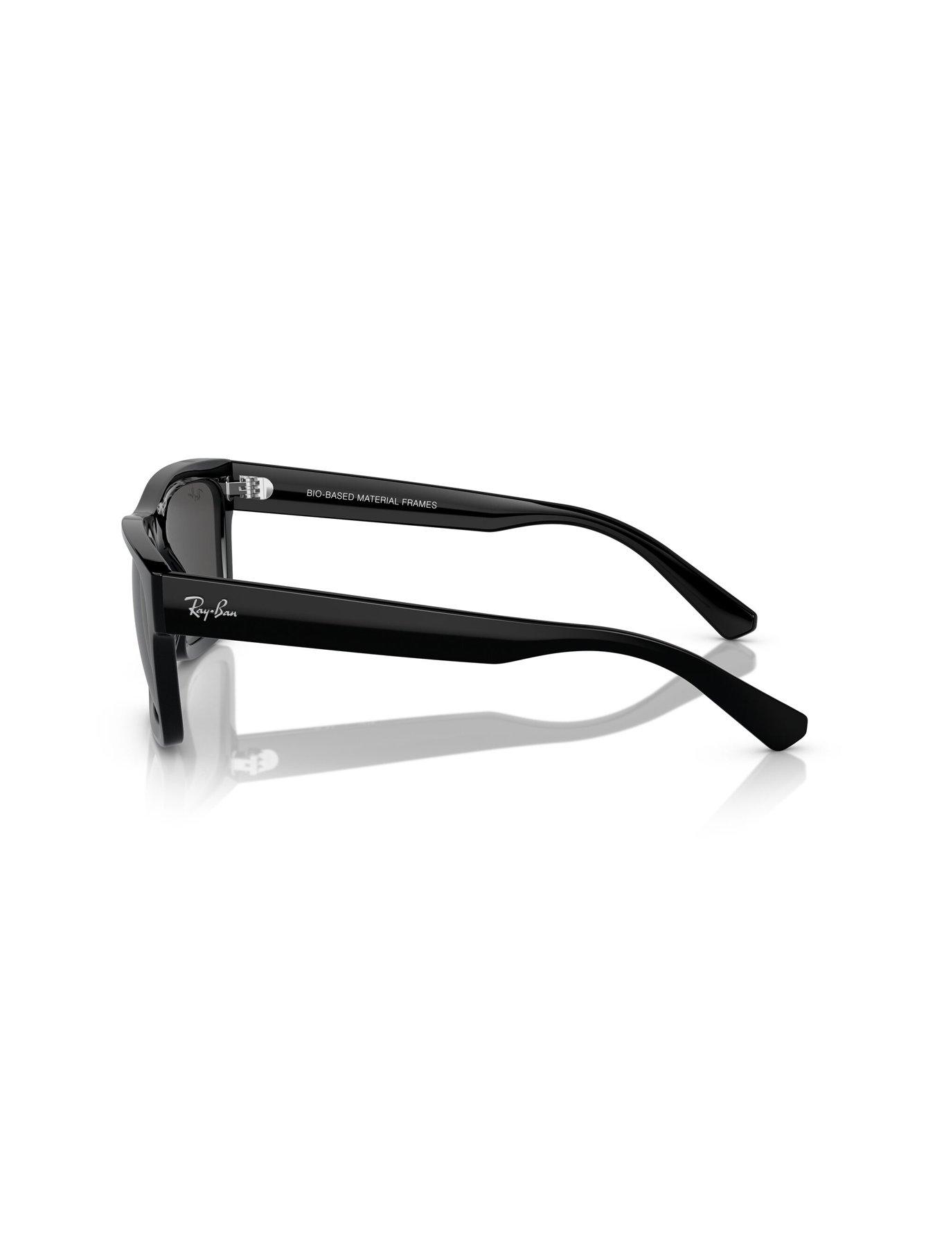 Image 2 of 4 of Ray-Ban Warren Rectangle Sunglasses- Black