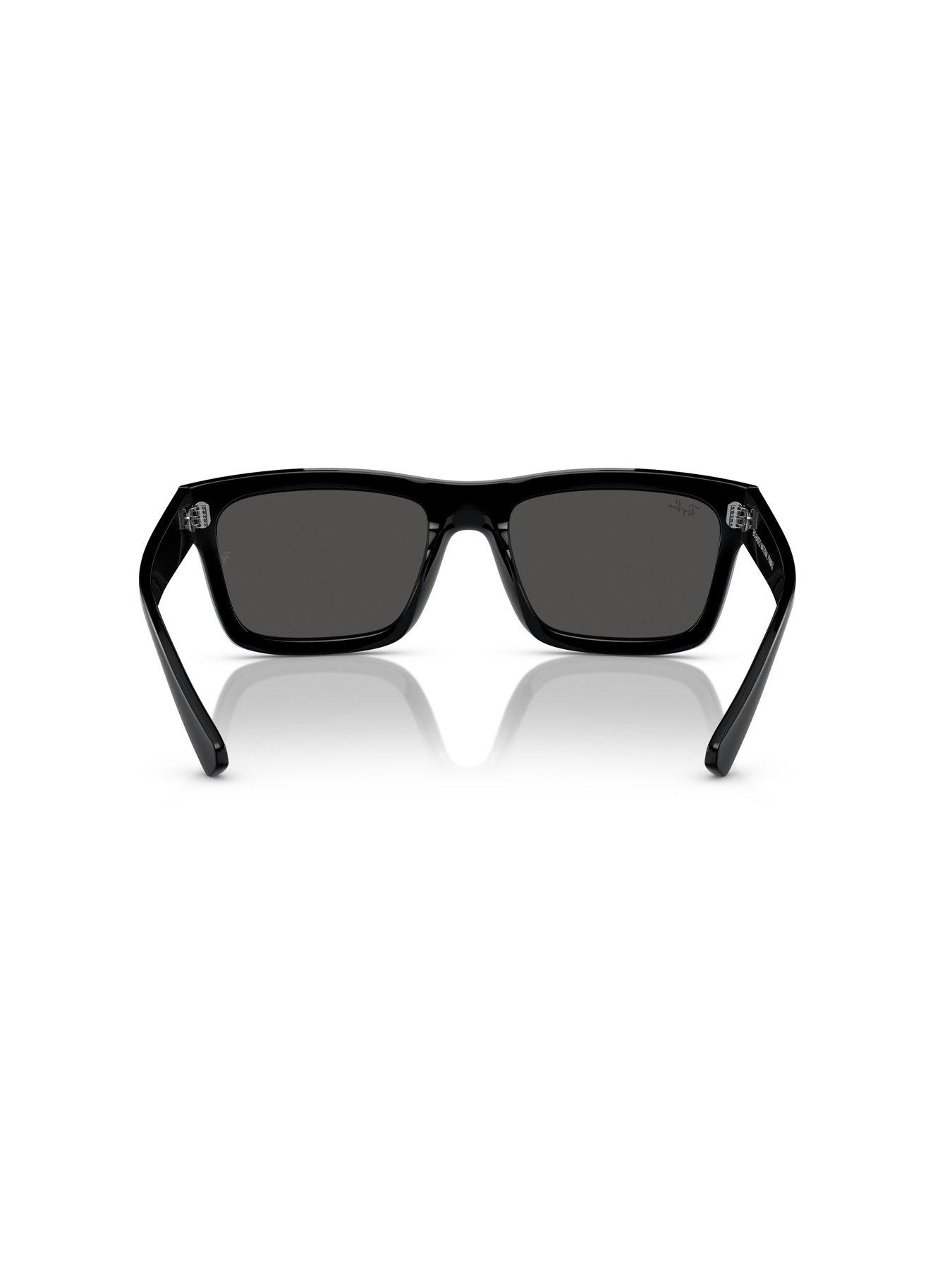 Image 4 of 4 of Ray-Ban Warren Rectangle Sunglasses- Black