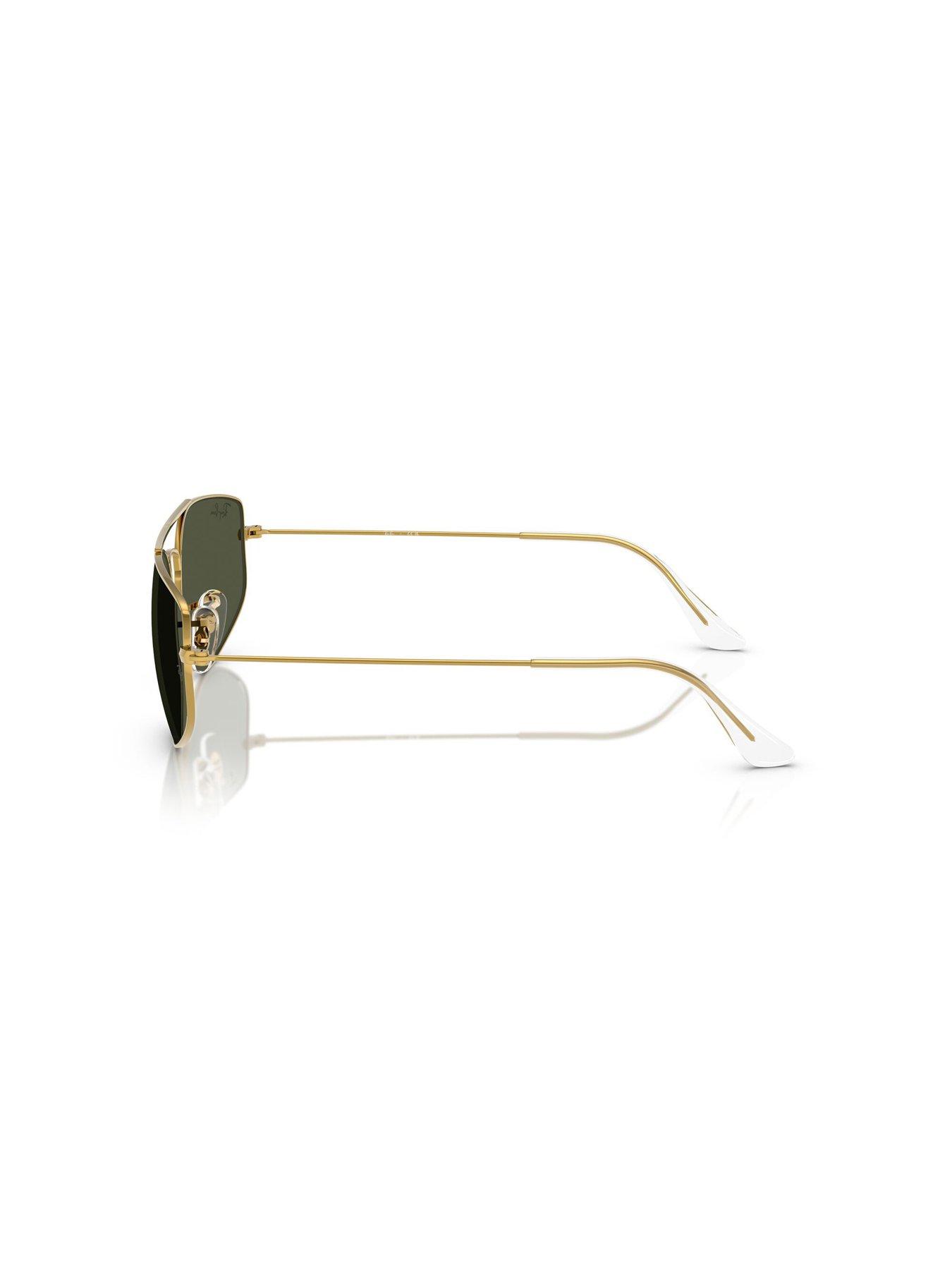  image of ray-ban-explorer-5-irregular-sunglasses-gold