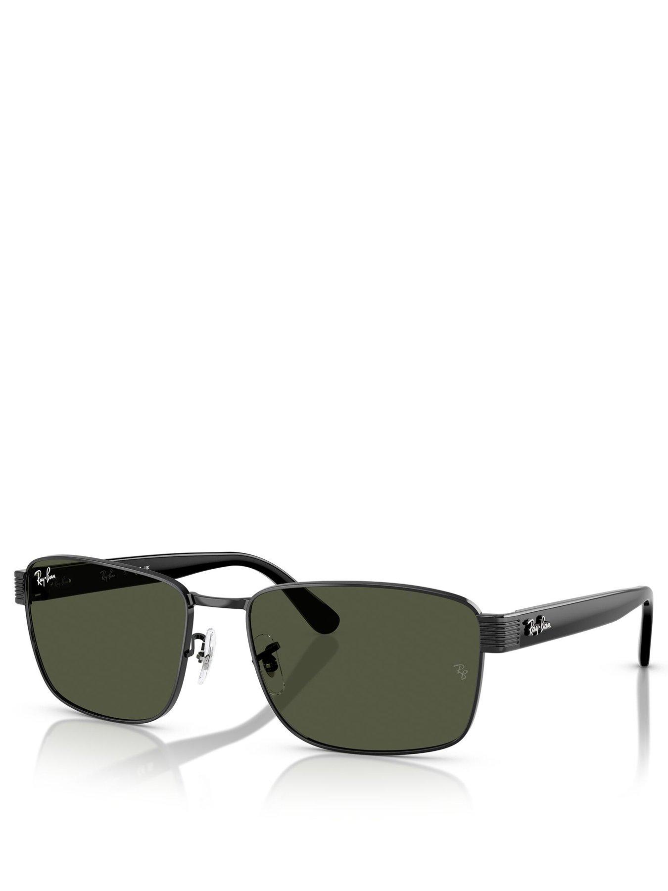 Ray-Ban RB3750 Square Sunglasses - Black