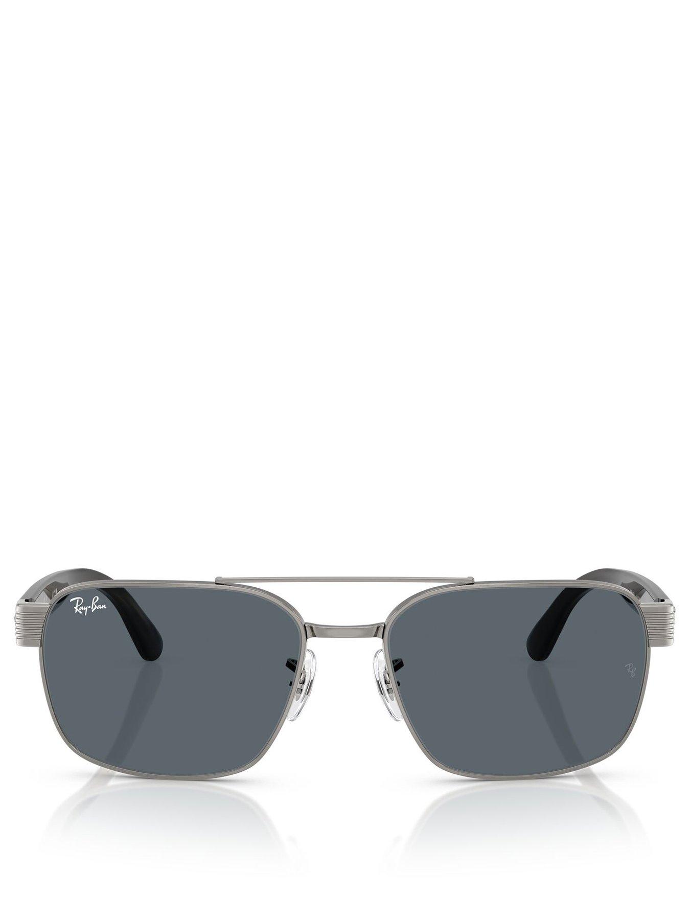 Image 3 of 4 of Ray-Ban 0Rb3751 Square Sunglasses- Polished Gunmetal