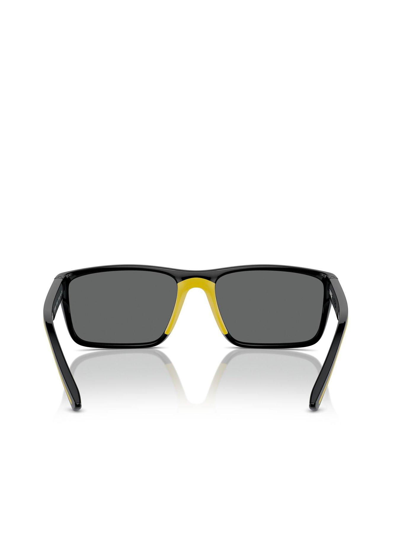  image of ferrari-scuderia-0fz6003u-rectangle-sunglasses-blackyellow