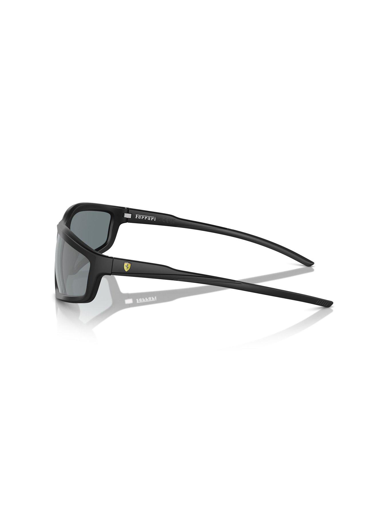 Image 2 of 4 of Ferrari Scuderia 0Fz6007U Irregular Sunglasses- Black