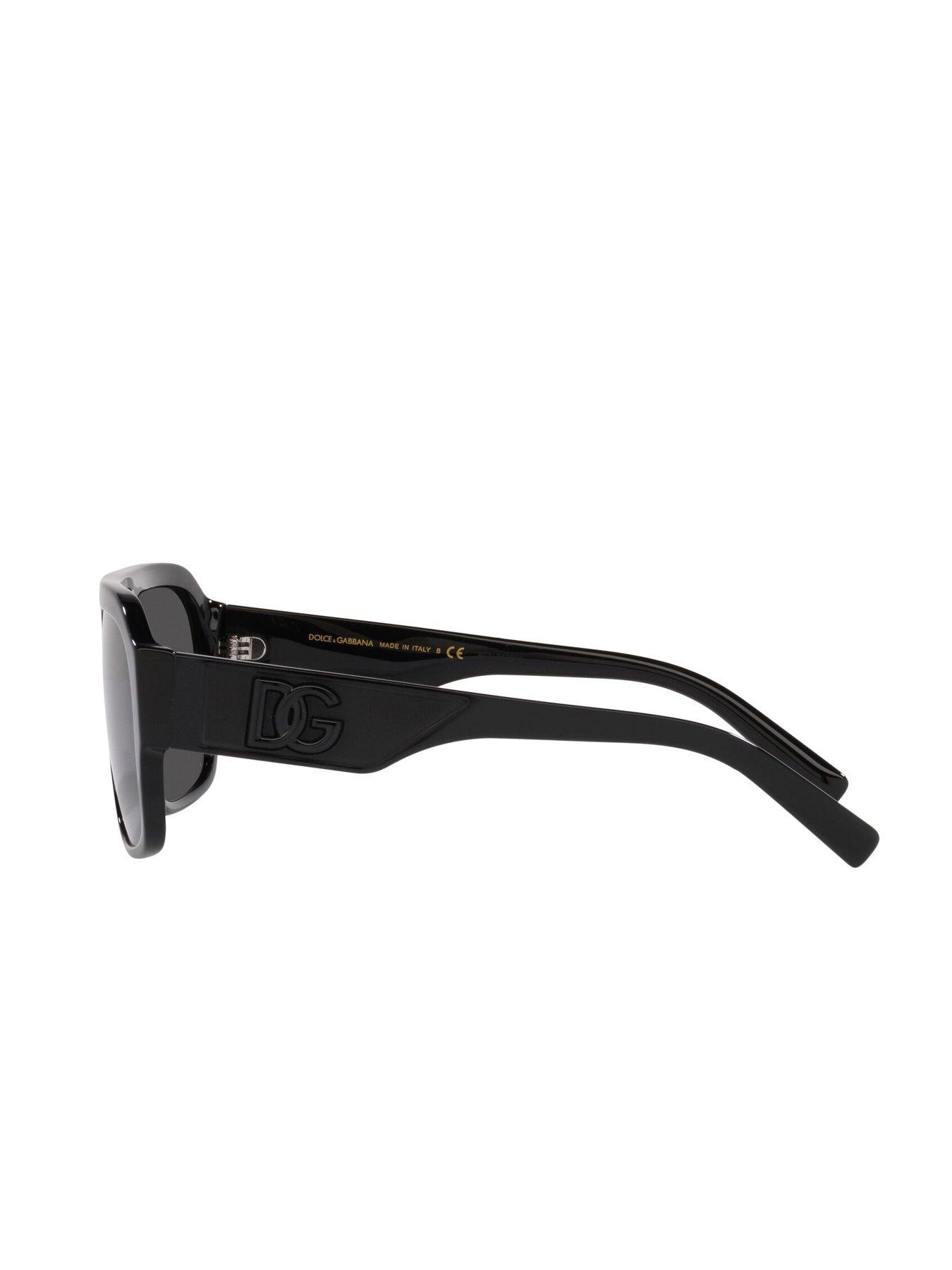 Image 2 of 4 of Dolce & Gabbana Dolce &amp; Gabbana 0dg4403 Pilot Sunglasses-black