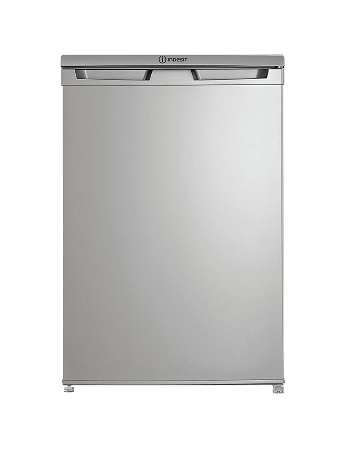 Indesit I55R1112SUK Freestanding Undercounter Fridge - Silver